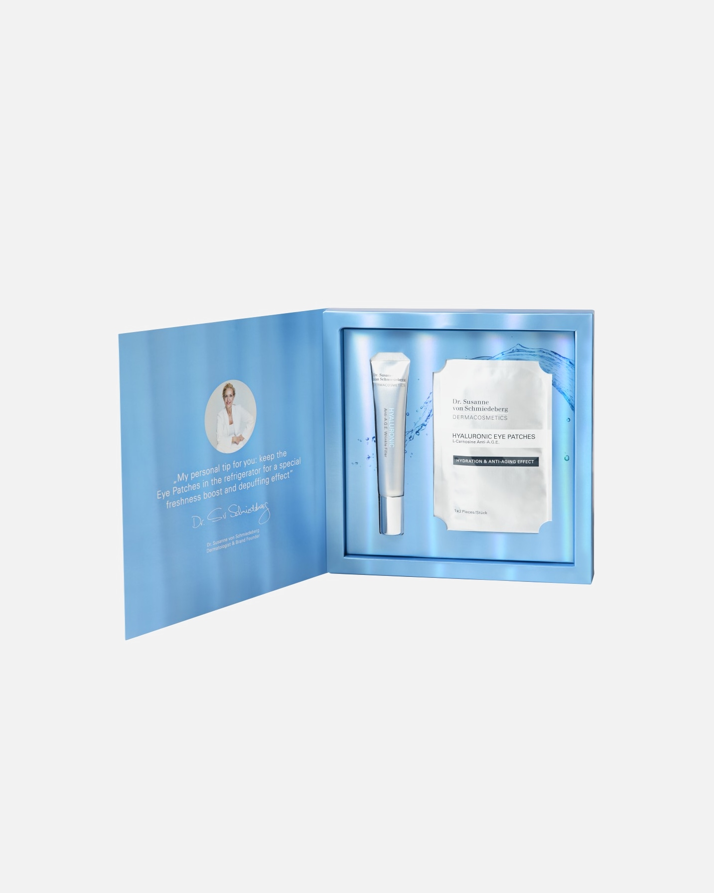 Arctisztító készlet - Dr. Susanne von Schmiedeberg Hyaluronic Plump & Refresh Set 1 darab