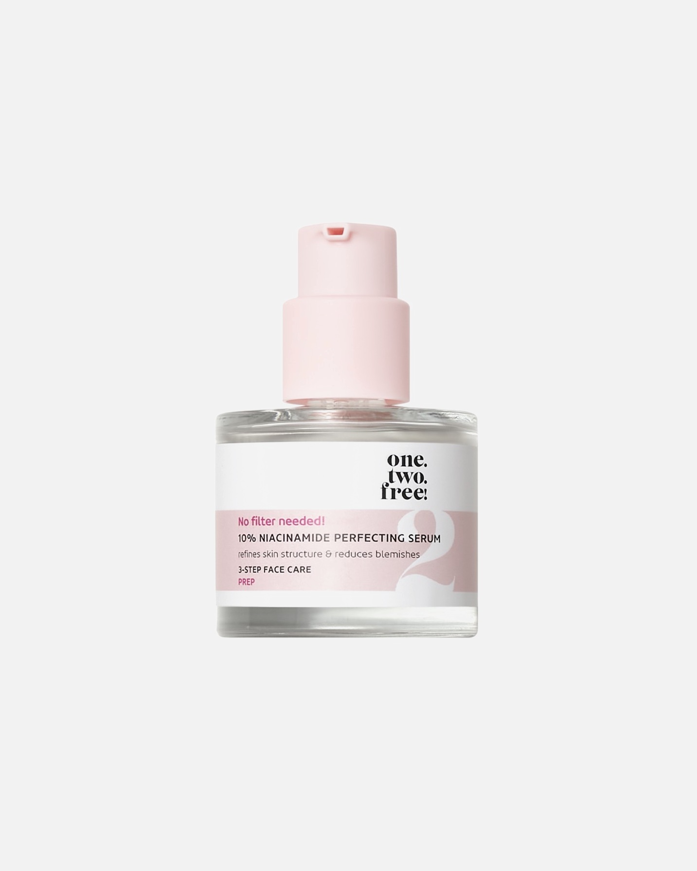 Hidratáló szérum - one.two.free! 2. lépés: Előkészítés 10% Niacinamide Perfecting Serum 30 ml