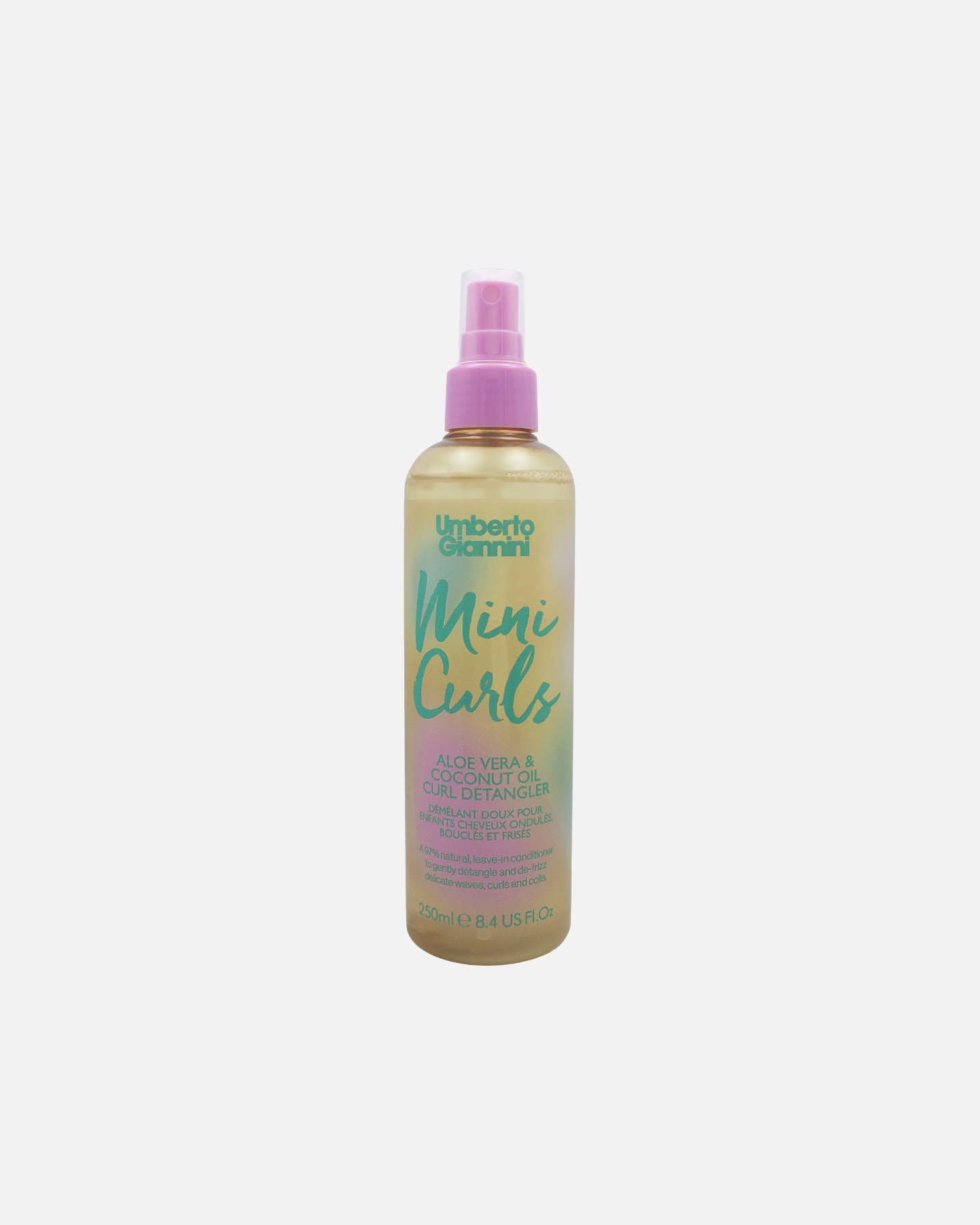 Leave-in kondicionáló - Umberto Giannini Mini Curls Curl Detangler 250 ml