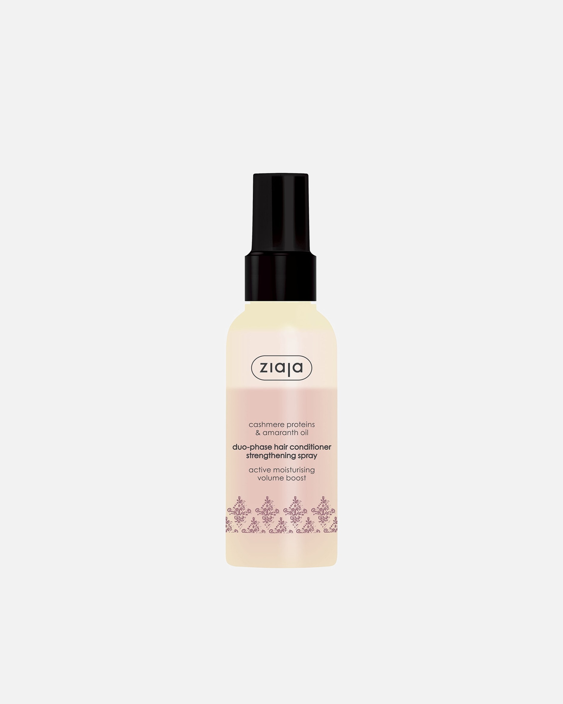 Hajszérum - Ziaja Cashmere Proteins & Amaranth Oil Duo-Phase Hair Conditioner Strengthening Spray 125 ml