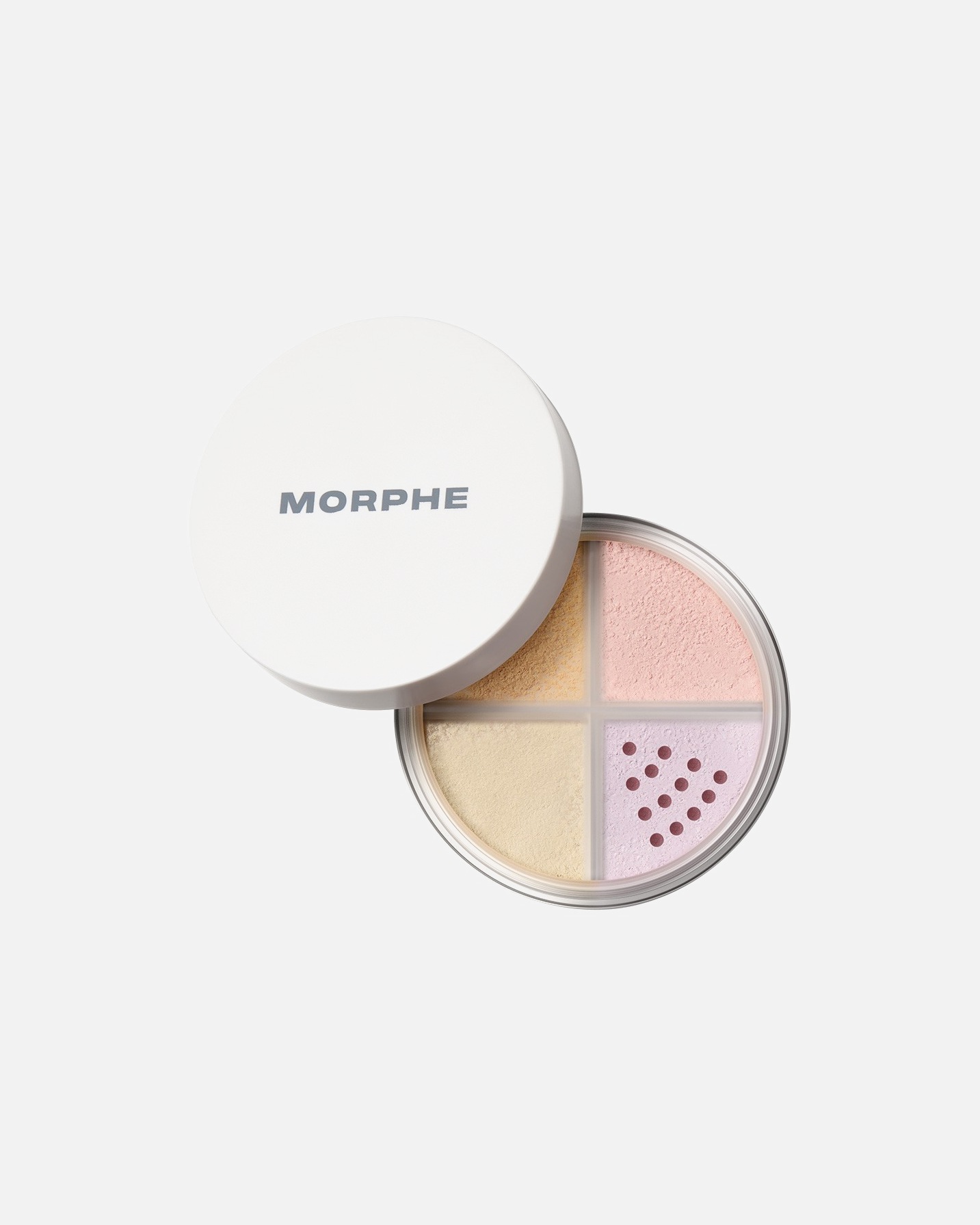 Fixáló púder - Nő Morphe BAKE & SET LOOSE POWDER QUAD - BRIGHT BALANCE BRIGHT BALANCE