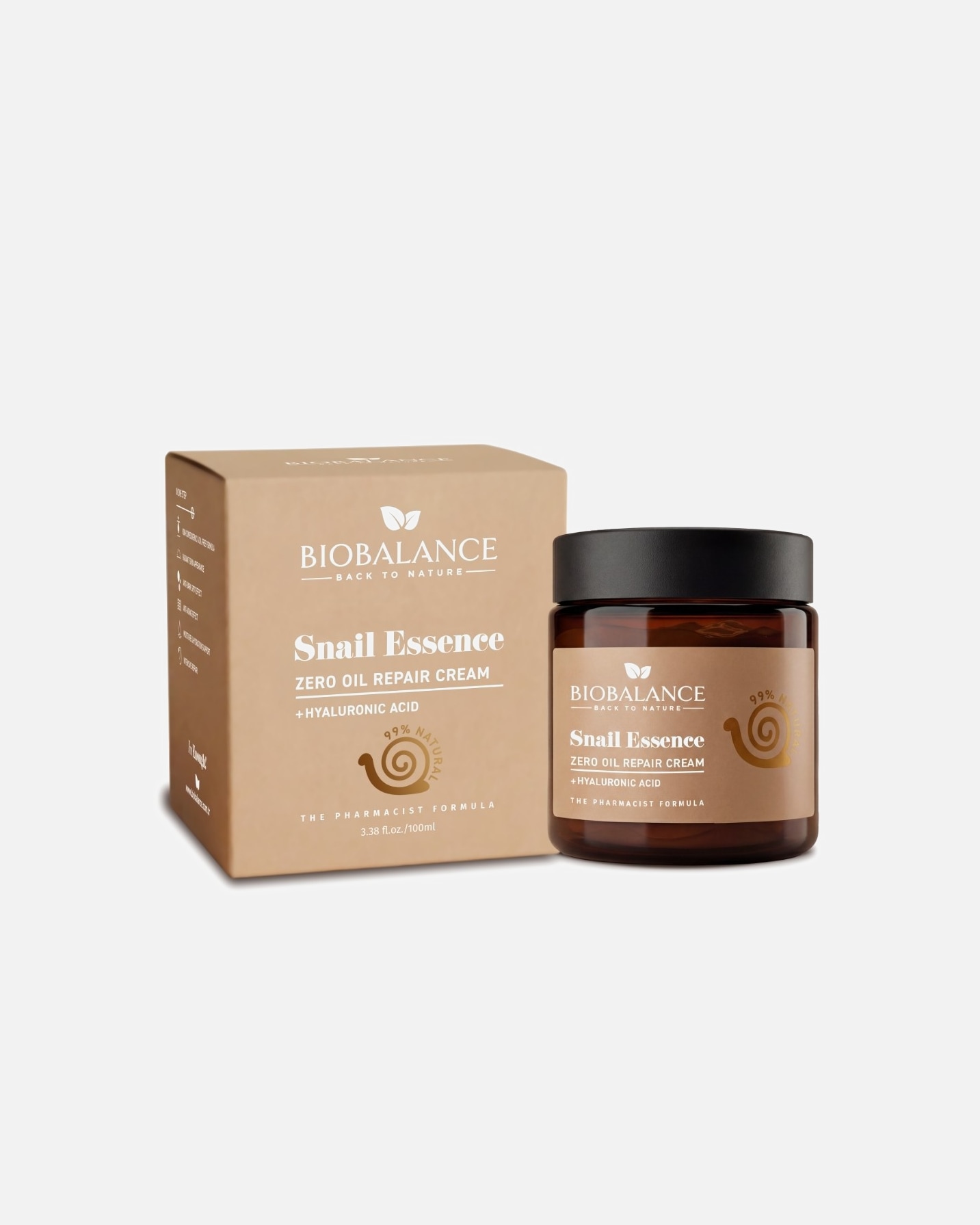 Arckrém - Nő BIOBALANCE Default Brand Line BioBalance Csigaesszencia - olajmentes regeneráló krém hialuronsavval 100 ml