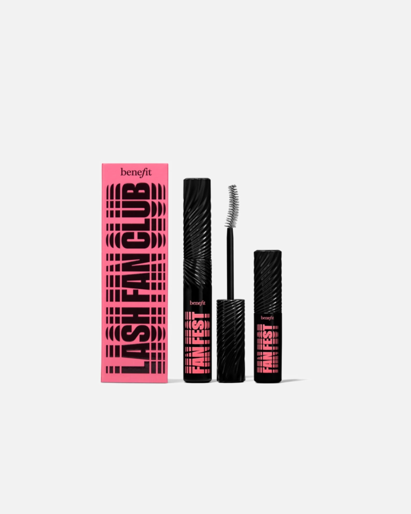 Szemsmink szett - Benefit Cosmetics Mascara Collection Lash Fan Club – legyezős és dúsító szempillaspirál duó 1 darab