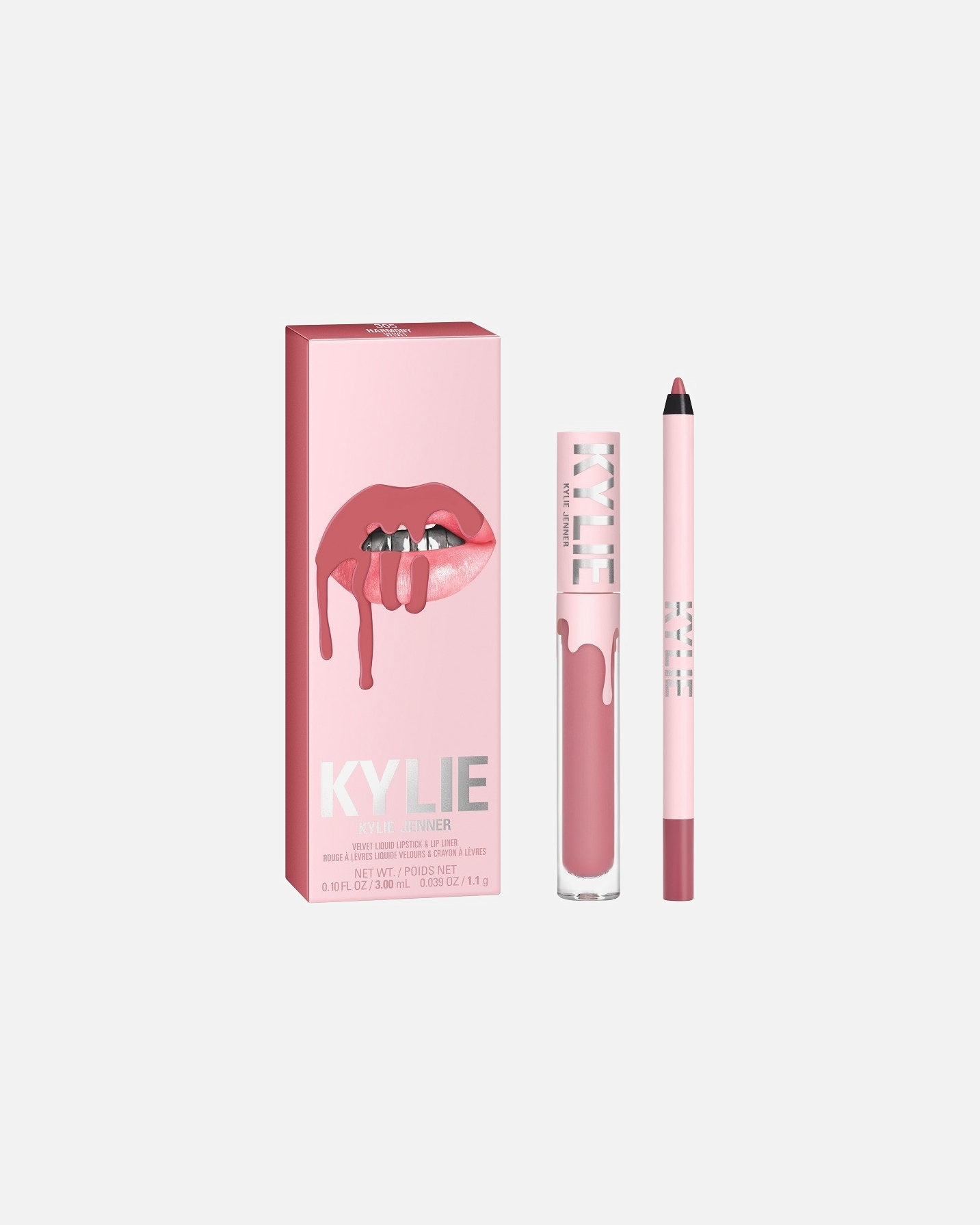 ajak smink készlet - KYLIE COSMETICS Velvet Lip Kit 305 Harmony