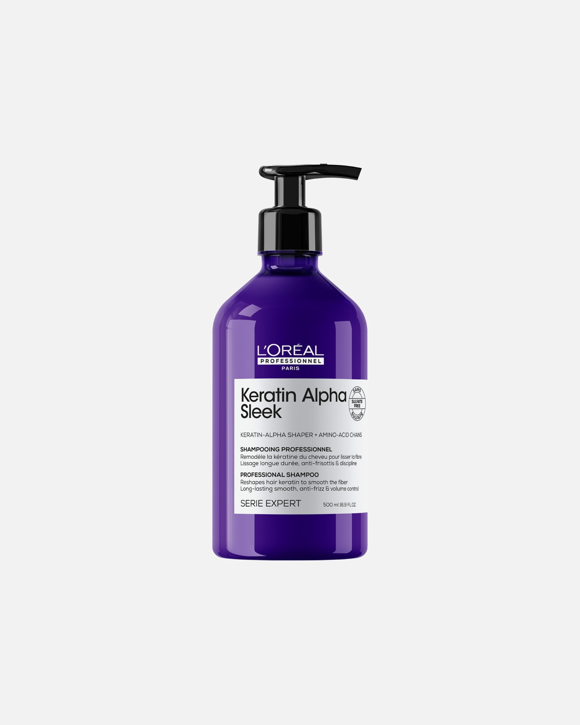 Hajsampon - L´Oréal Professionnel Keratin Alpha Sleek 500 ml