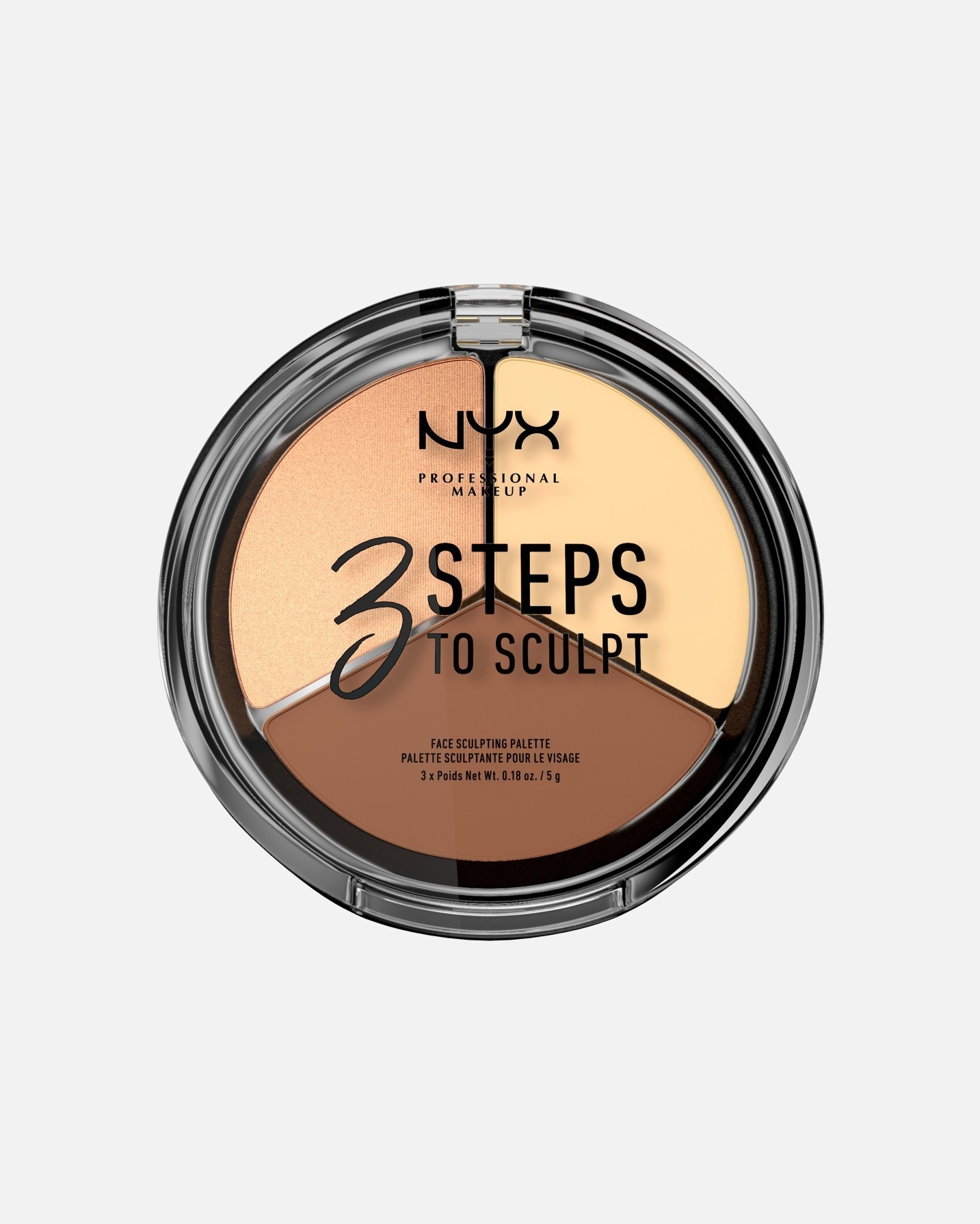 Púder - NYX Professional Makeup 0 3 Steps To Sculpt 2-Light