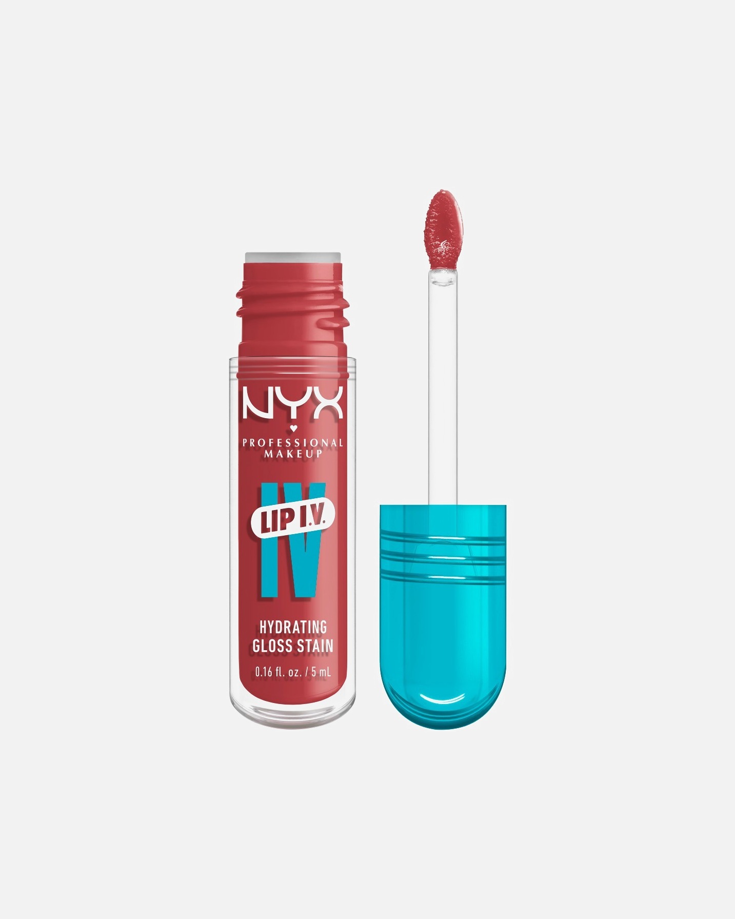 Szájfény - NYX Professional Makeup 0 NYX Professional Makeup Lip IV, Hydrating Gloss Stain ajakfény, 17 Petal Pourin', 5 ml PETAL POURIN'