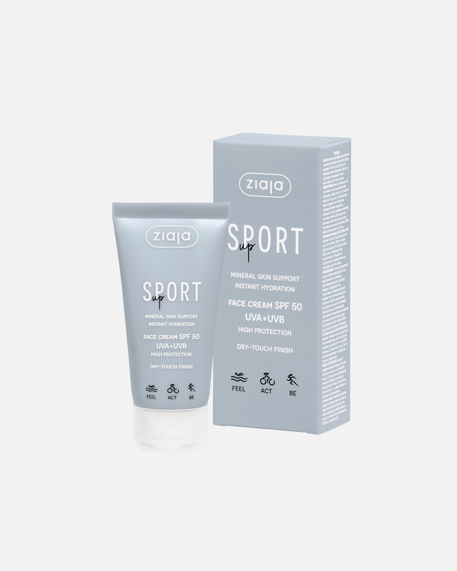 Arckrém - Ziaja Sport arckrém SPF50 50 ml