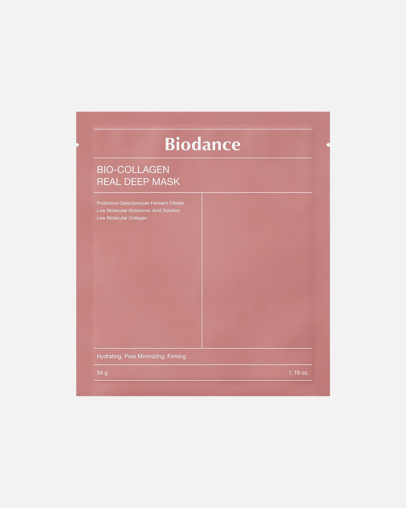 Arctisztító készlet - Biodance Default Brand Line BIODANCE Bio Collagen-Real Deep Mask 1Box 4 darab
