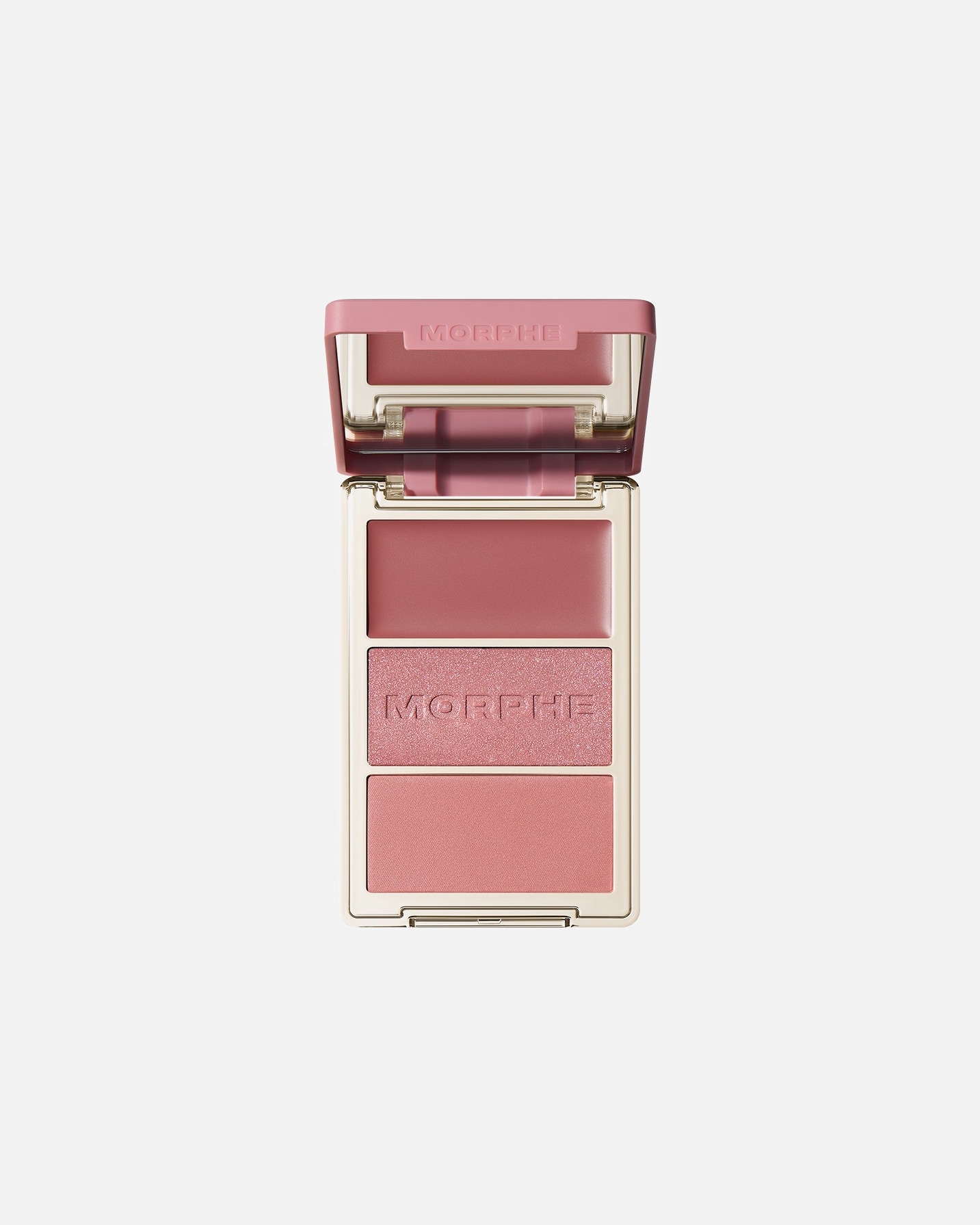 Pirosító - Morphe CHEEK THRILLS MULTI-FINISH FACE TRIO - POOLSIDE SPRITZ HONEYMOON SUITE