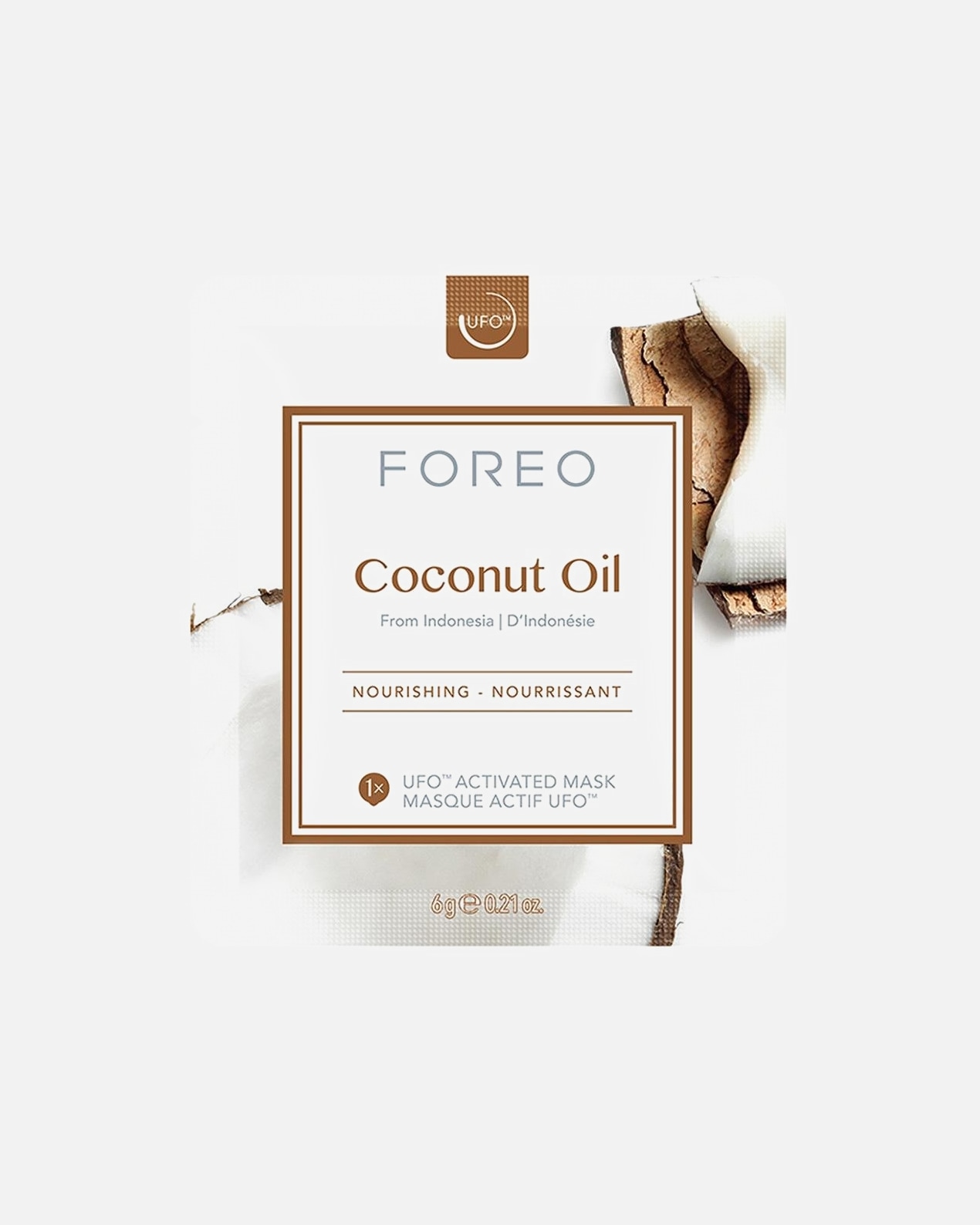 Hidratáló maszk - FOREO UFO™ Mask Coconut Oil 6 darab