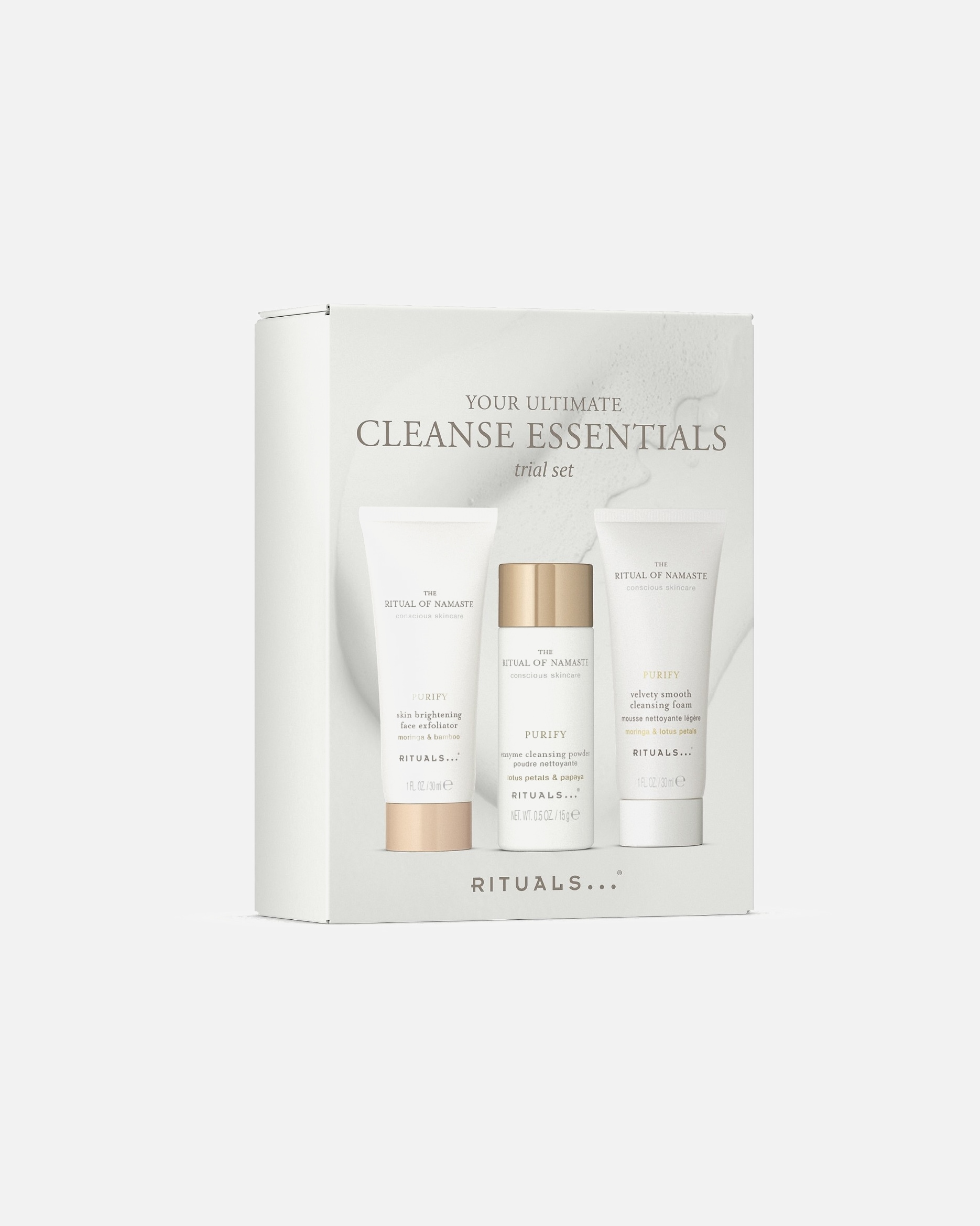 Arctisztító készlet - Nő Rituals The Ritual of Namaste Skin Care Set - Cleanse 1 darab