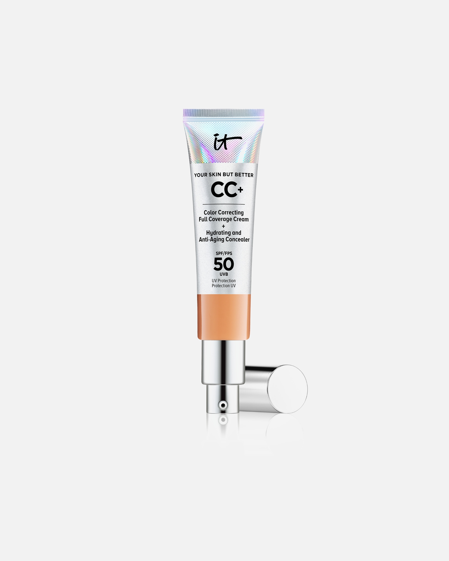 CC krém - IT Cosmetics Your Skin But Better CC+ Krém SPF 50+ Fényvédővel Tan