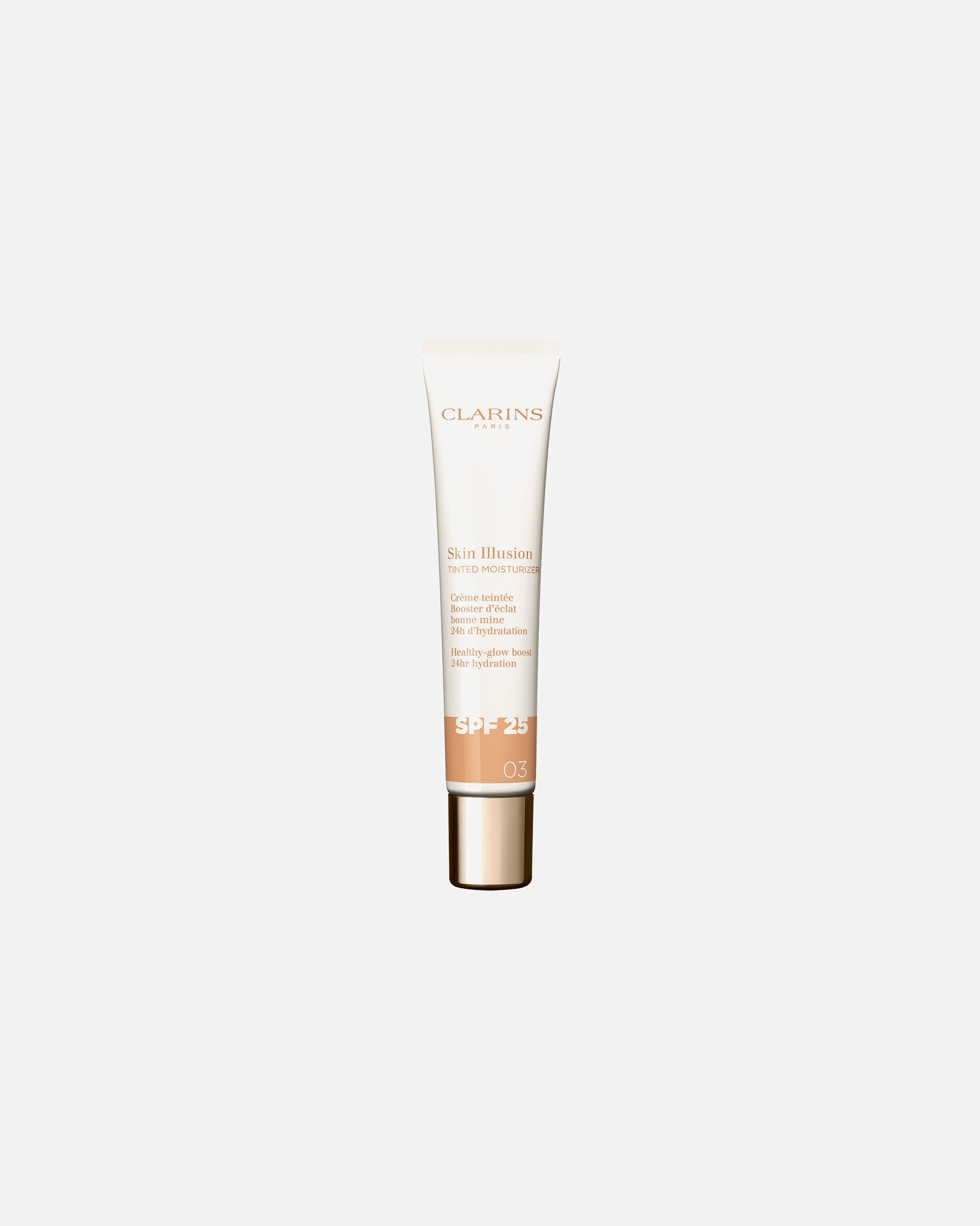 BB krém - Clarins 0 Skin Illusion Tinted Moisturizer SPF25 03