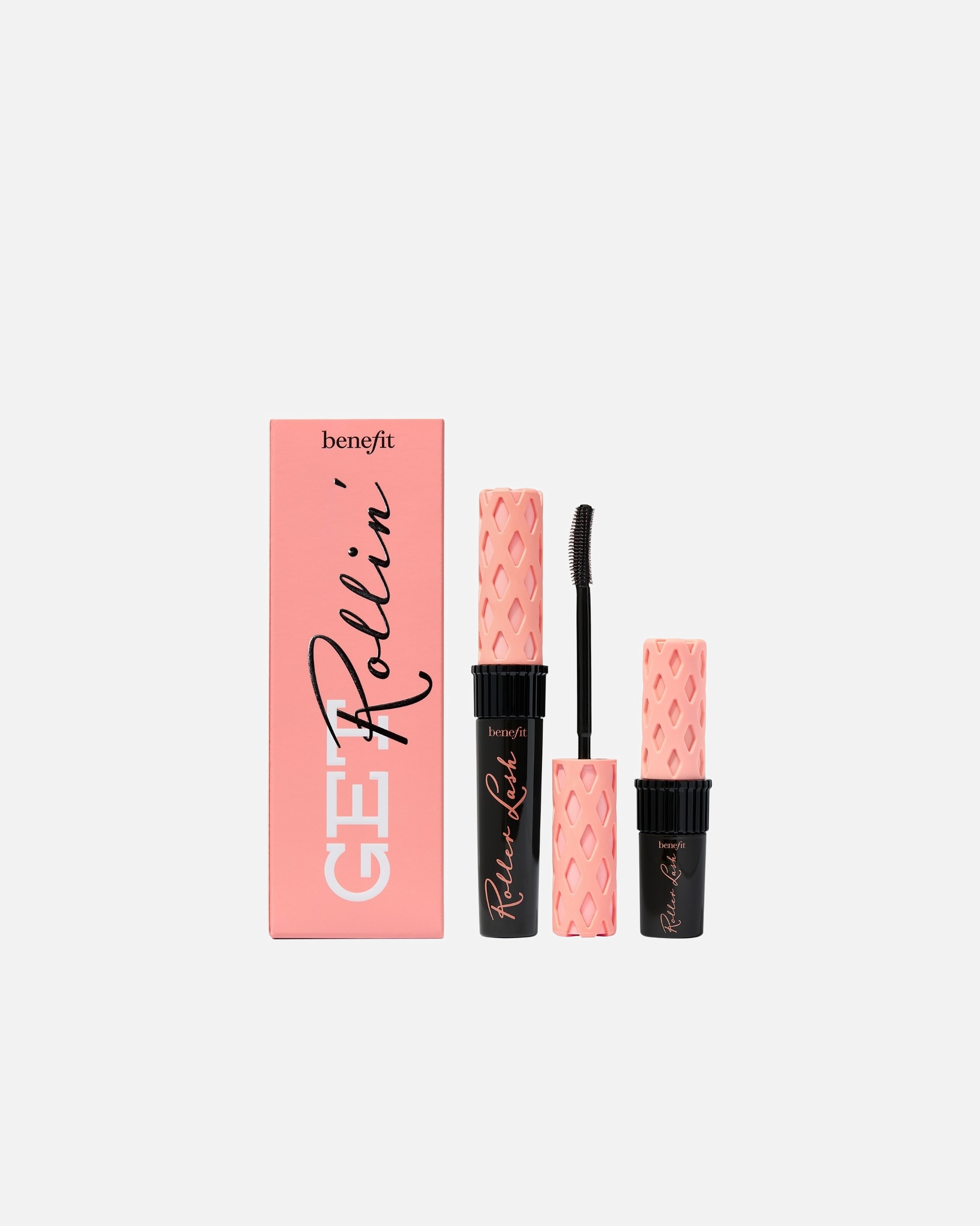 Szempillaspirál - Benefit Cosmetics Get ROLLin’ – Roller Lash szempillaspirál-készlet ingyenes mini változattal 1 darab