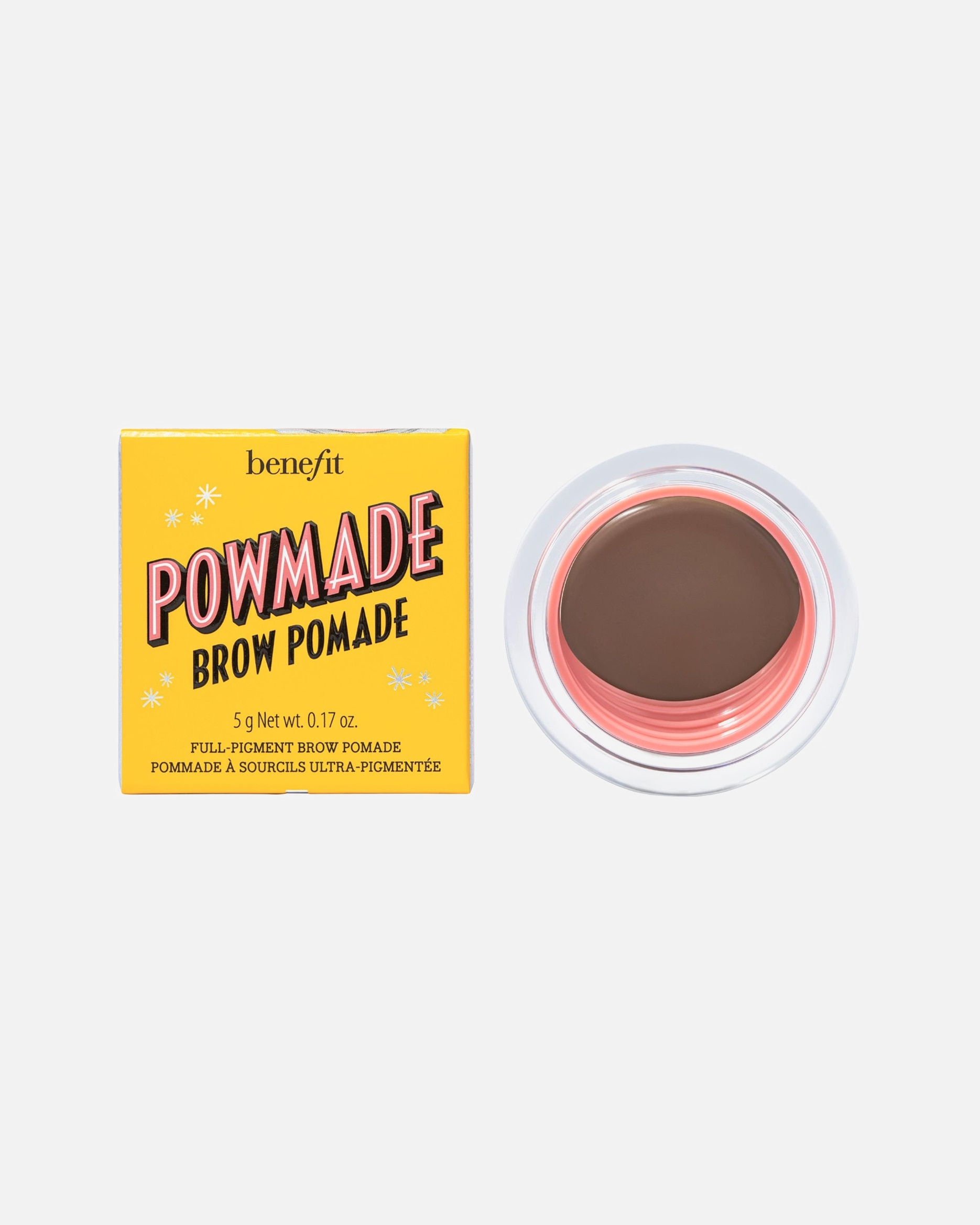 Szemöldökzselé - Benefit Cosmetics Powmade Brow Pomade 3 - Warm Light Brown