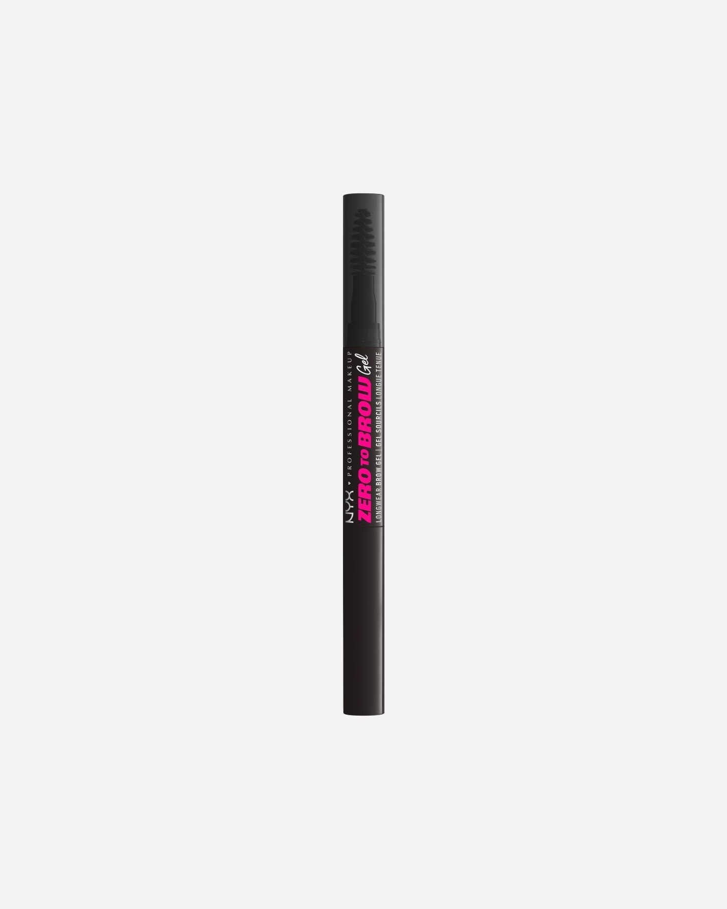Szemöldökzselé - NYX Professional Makeup 0 Zero To Brow Longwear Brow Gel 08-Black