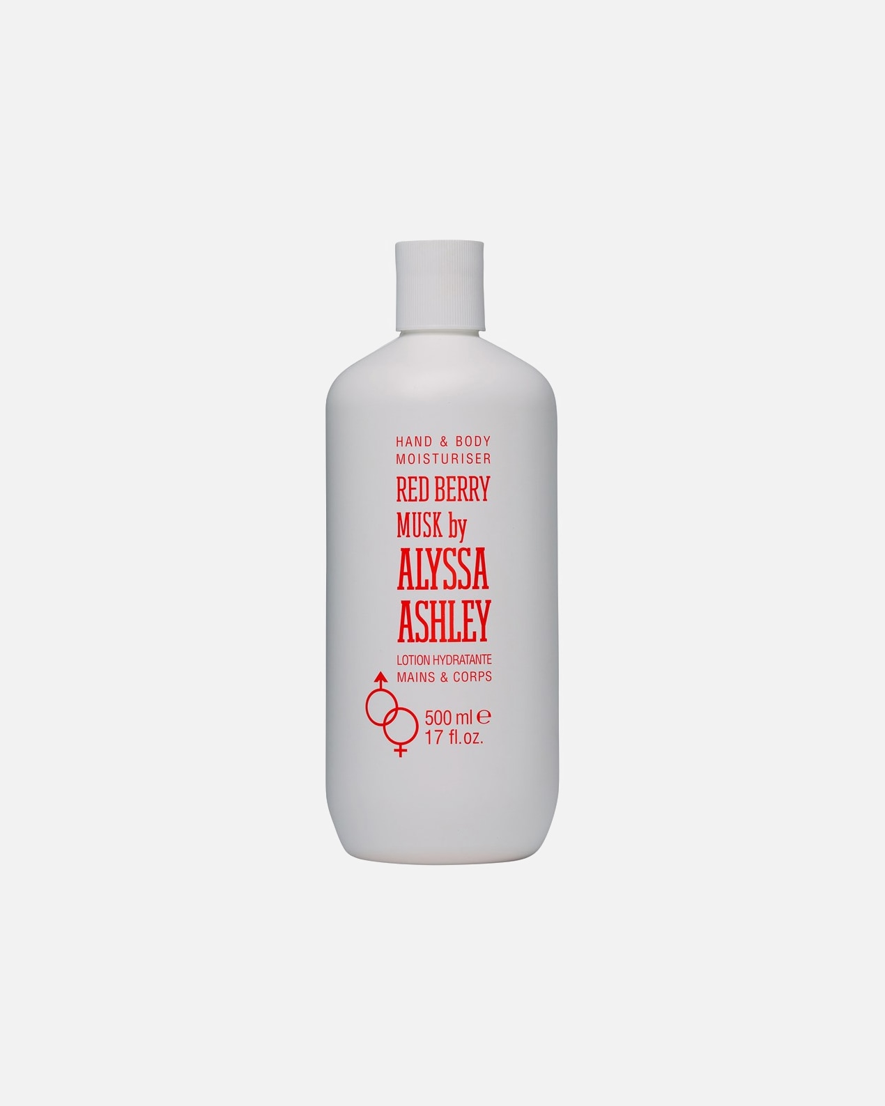 Testápoló - Nő Alyssa Ashley Red Berry Musk Kéz- és testápoló 500 ml