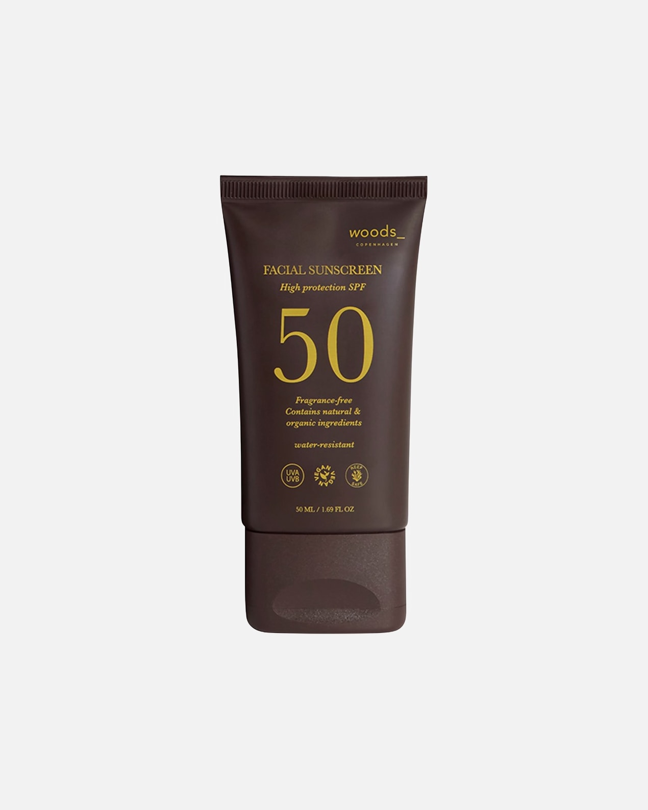 Naptej - Woods Copenhagen Default Brand Line Facial Sunscreen SPF50 50 ml
