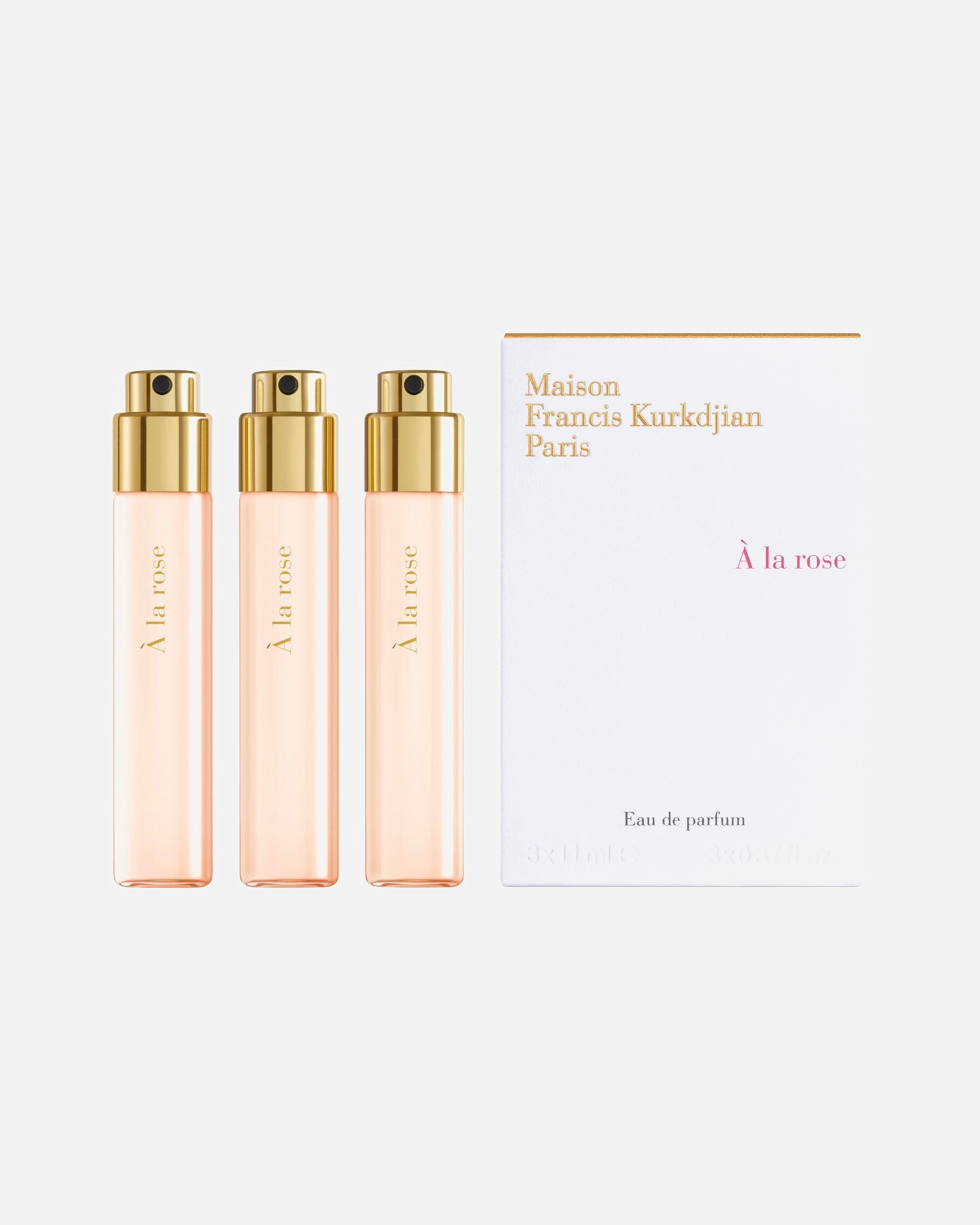 Eau de Parfum - Maison Francis Kurkdjian Paris À la rose Refills 3 x 11ml