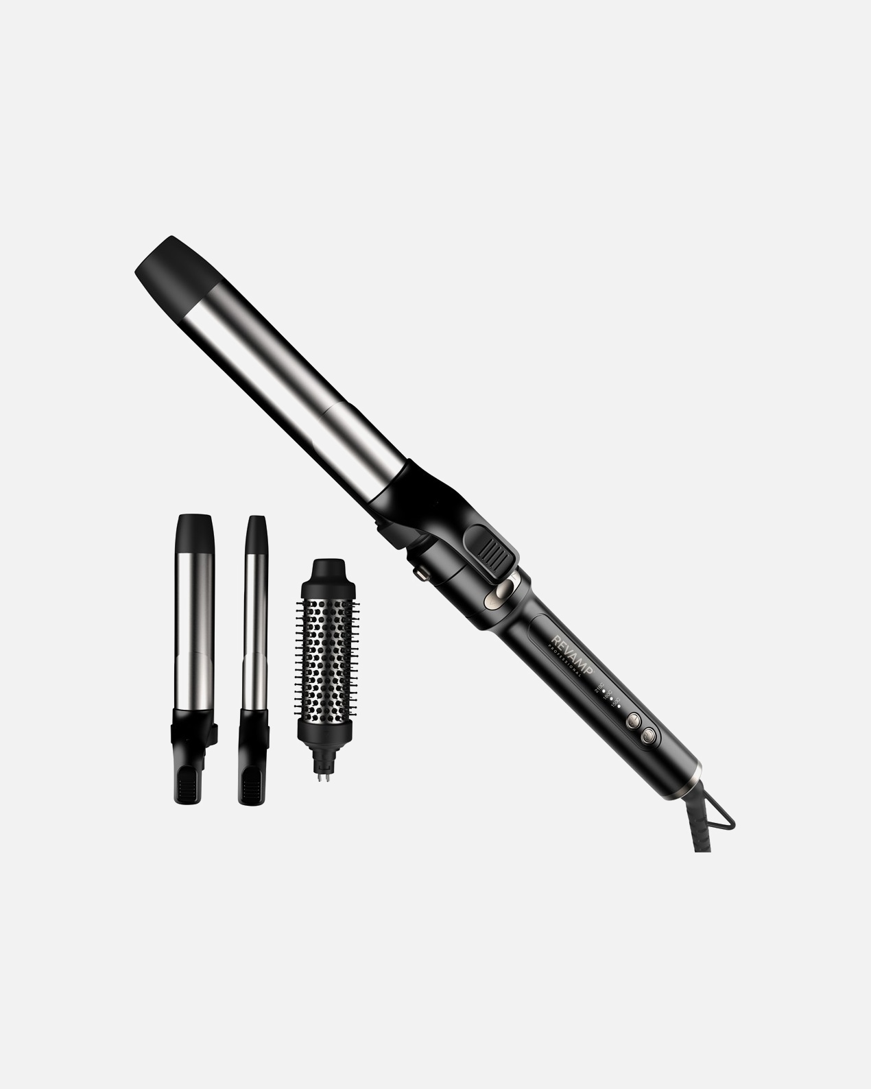 Hajsütővas - Nő Revamp Multi Style Revolve 3-in-1 Rotating Hair Styler CL-3500-EU Fekete