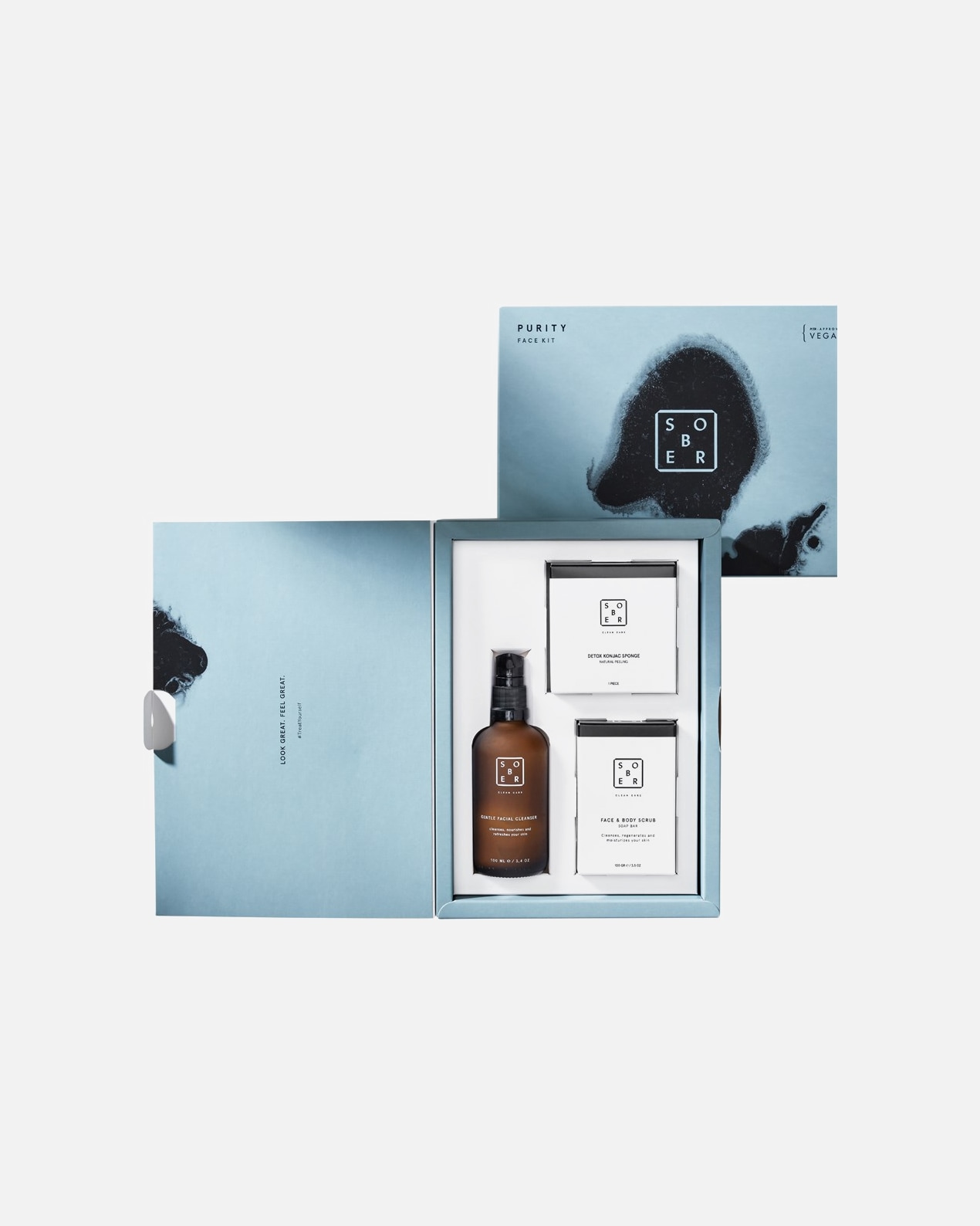 Arctisztító készlet - Férfi Sober Purity Face Kit 1 darab