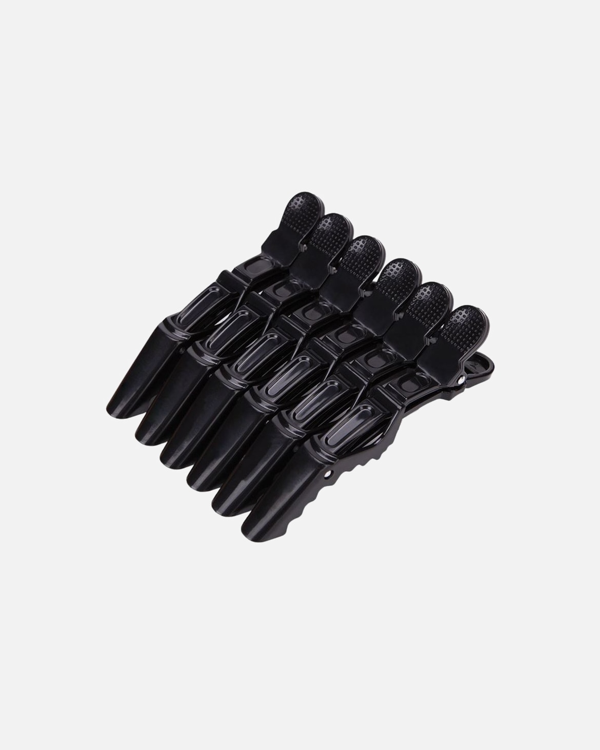 Hajcsatok - UNIQ Krokodil styling hajcsipeszek Fekete