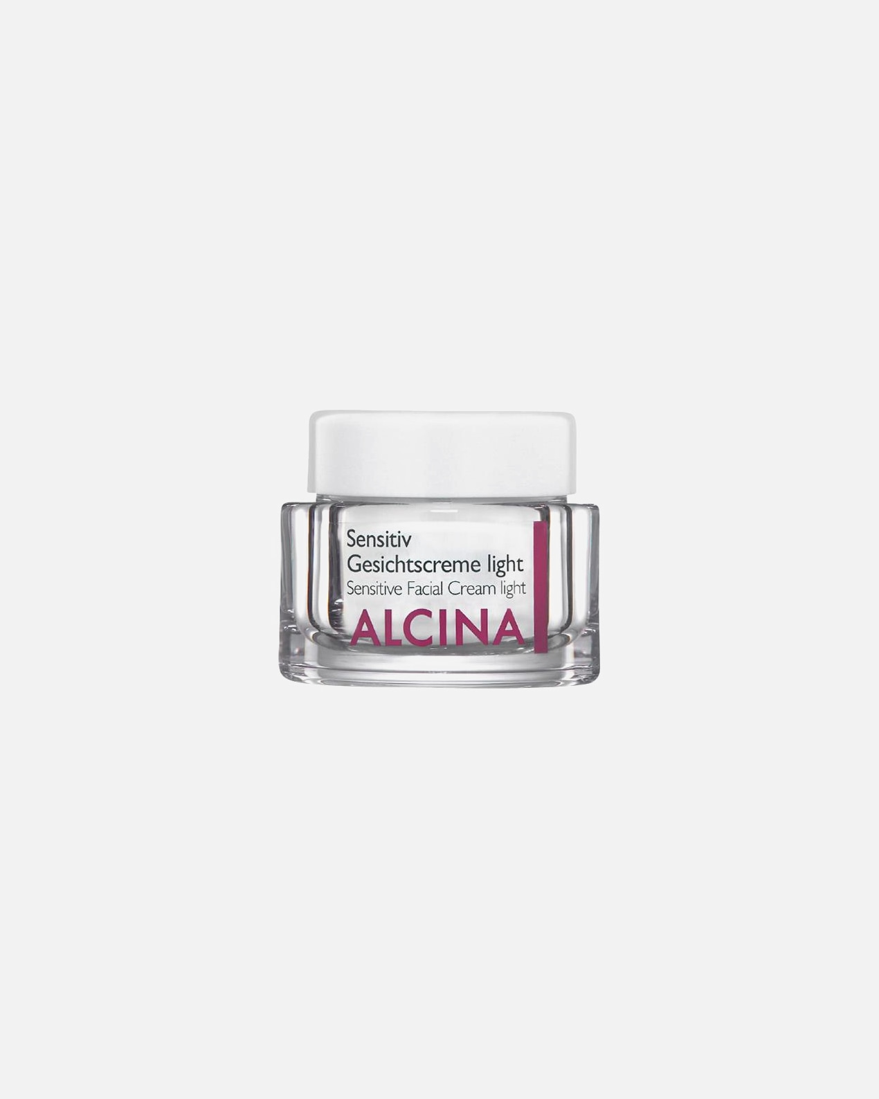 Arckrém - Alcina Érzékeny arcápoló krém Light 50 ml