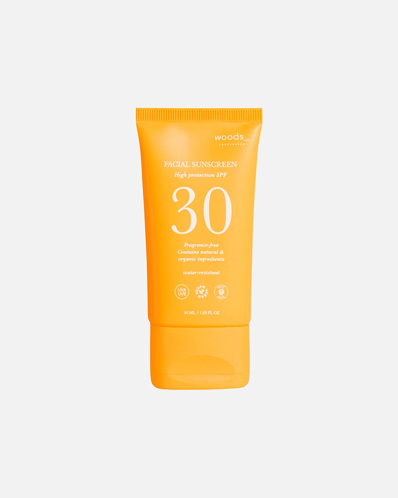 Naptej - Woods Copenhagen Default Brand Line Facial Sunscreen SPF30 50 ml