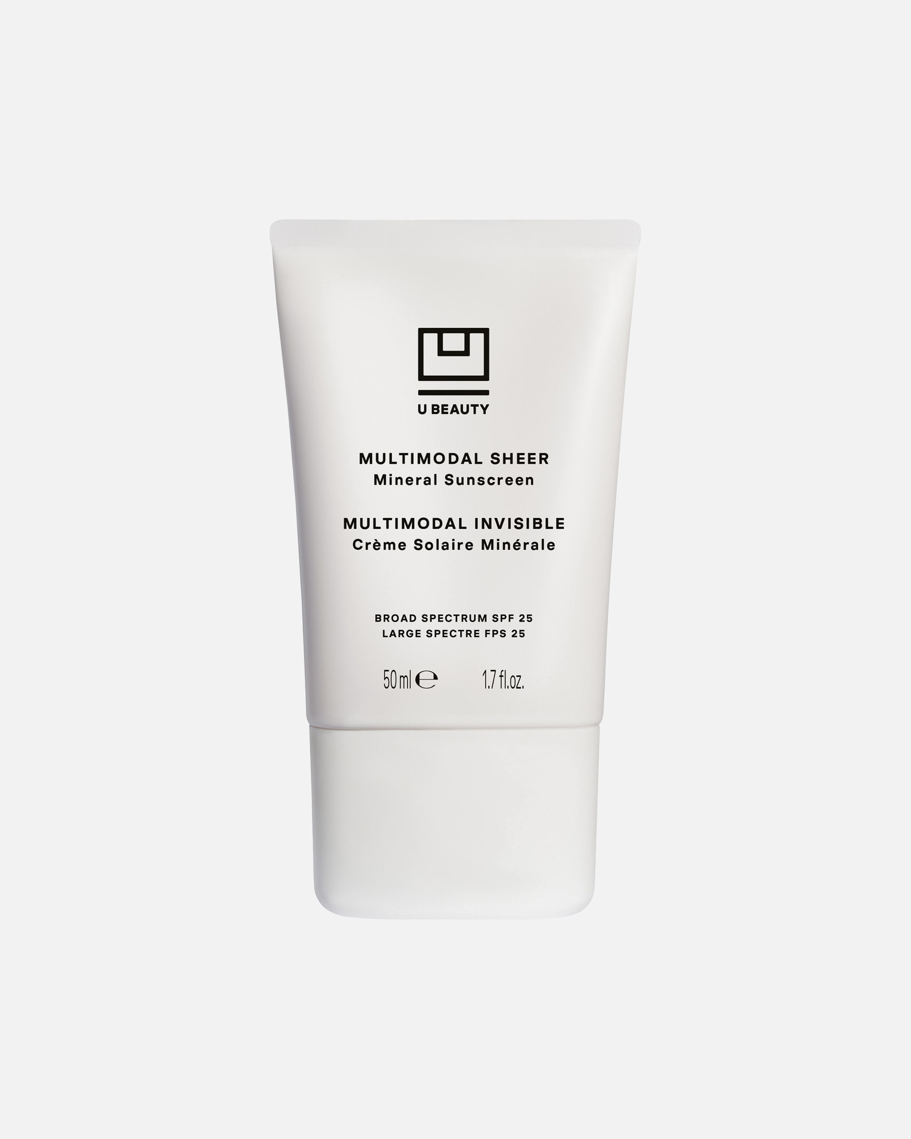 Testre való naptej - U BEAUTY Multimodal Sheer Mineral SPF 25 Multimodal Sheer Mineral SPF 25