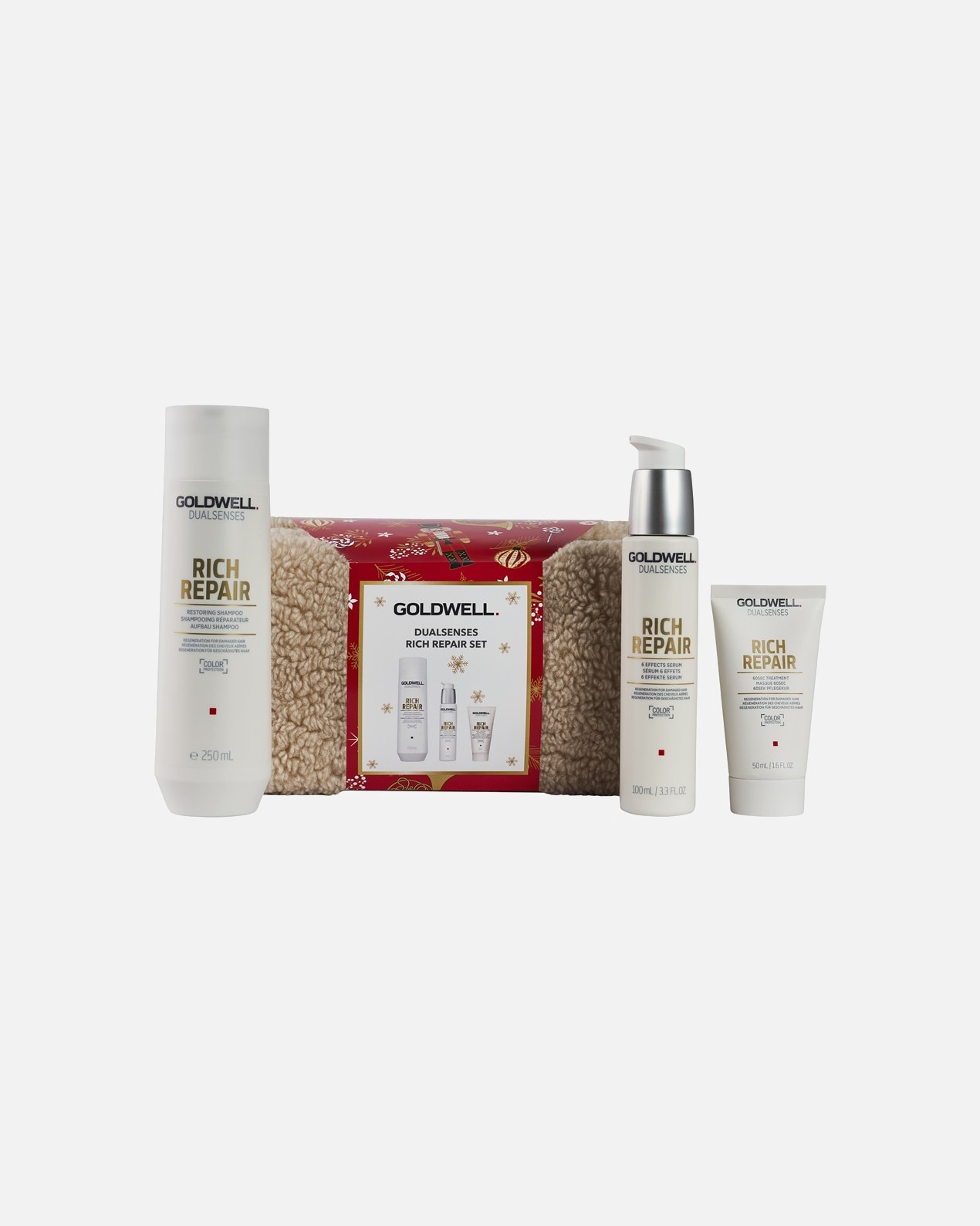 Hajápoló készlet - Nő Goldwell Rich Repair X-Mas Set 2025 1 darab