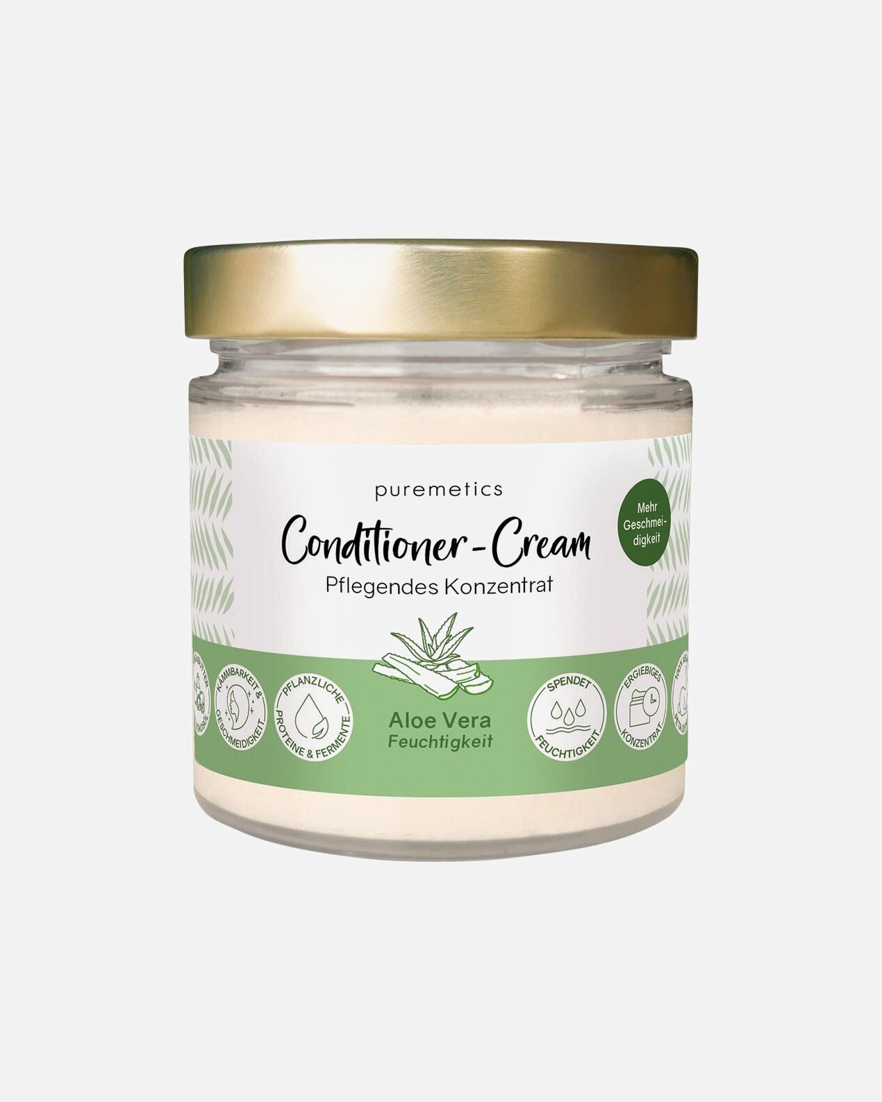 Kondiciónáló - puremetics Hidratáló kondicionáló krém 'Aloe Vera' 150 g