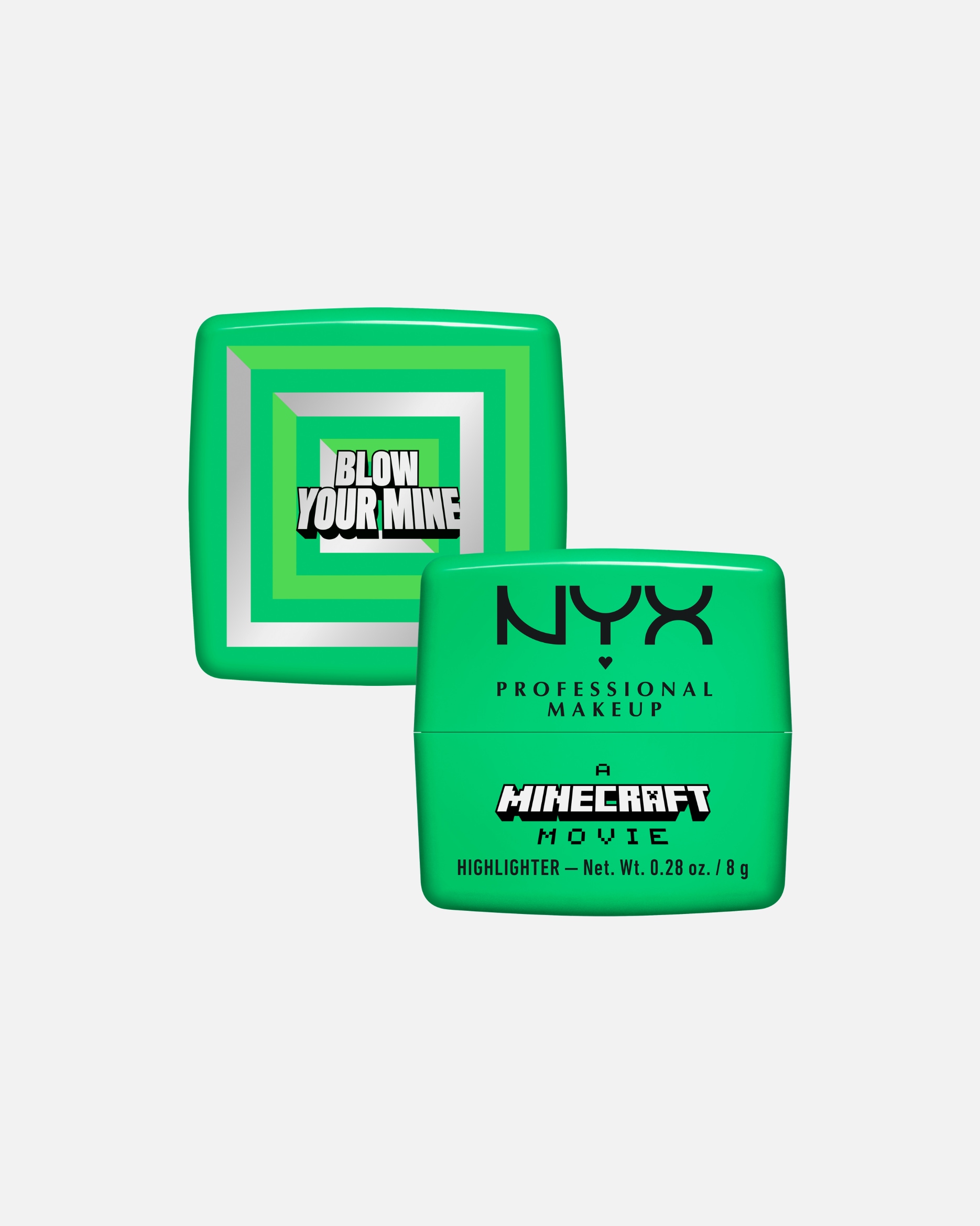 Highlighter - NYX Professional Makeup Minecraft Collection Rare Highlight Balms Blow Your Mine