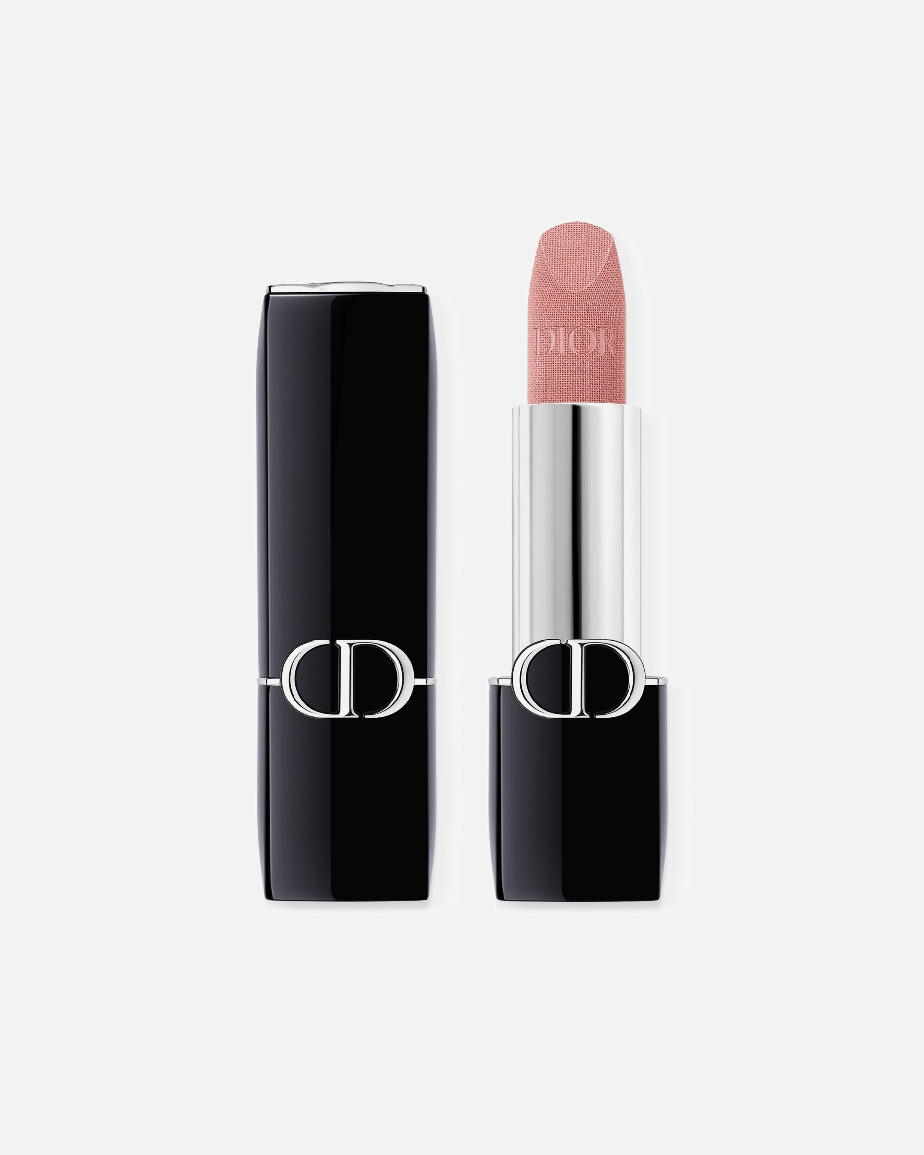 Rúzs - DIOR Rouge Dior Lipstick 220 Beige Couture velvet finish