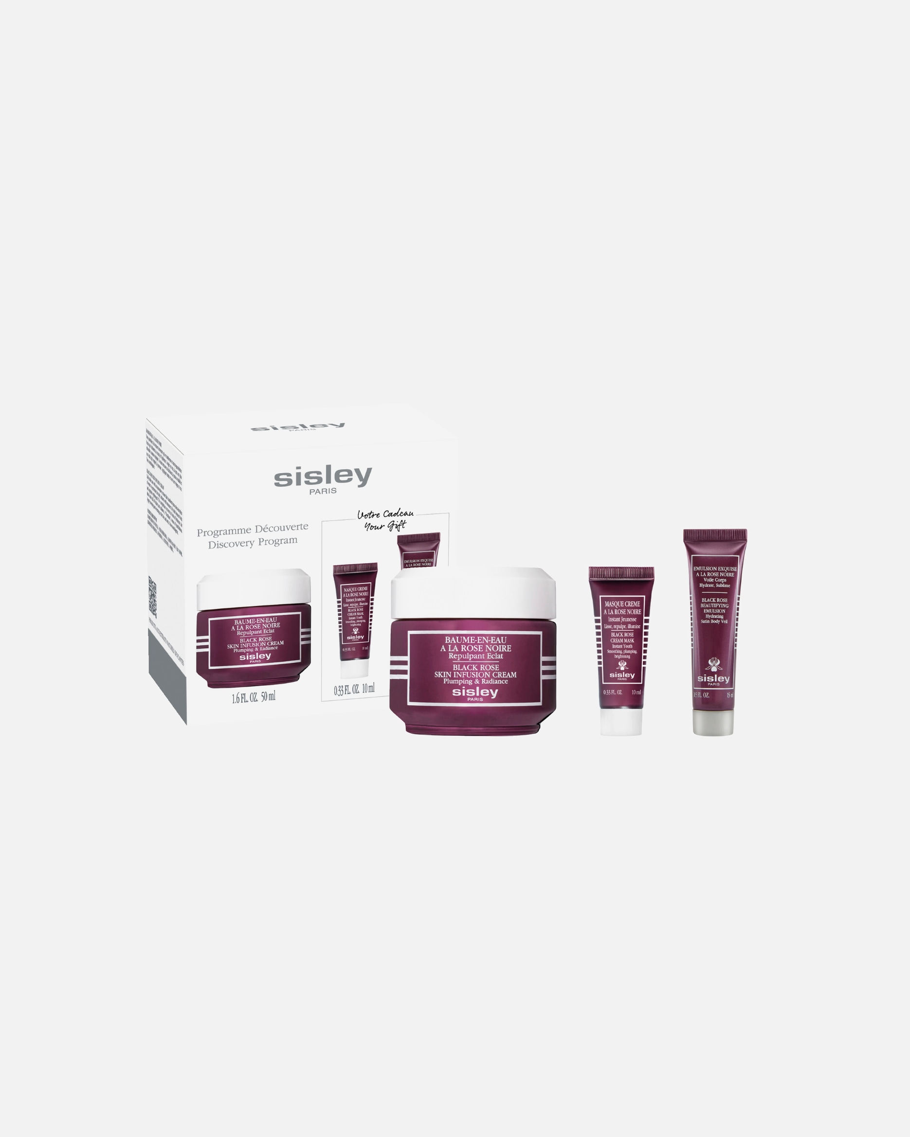 Arctisztító készlet - Nő Sisley Rose Noire Skin Infusion Black Rose 1 darab