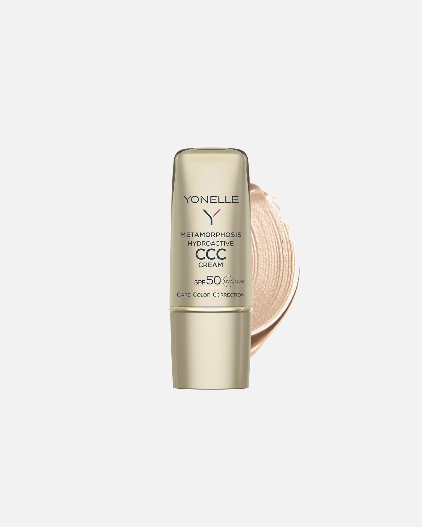 CC krém - Nő YONELLE METAMORPHOSIS Hydroactive CCC Cream SPF 50 2 SUN TOUCH