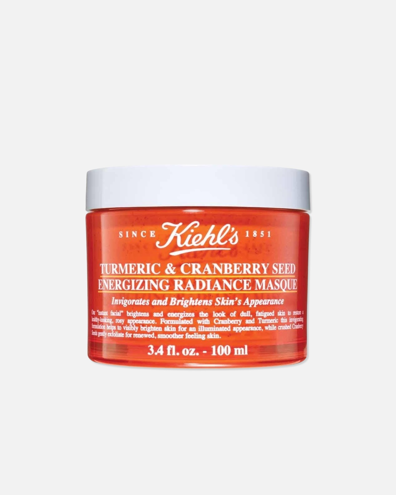 Fényesítő maszk - Kiehl’s Turmeric & Cranberry Seed Masque 100 ml