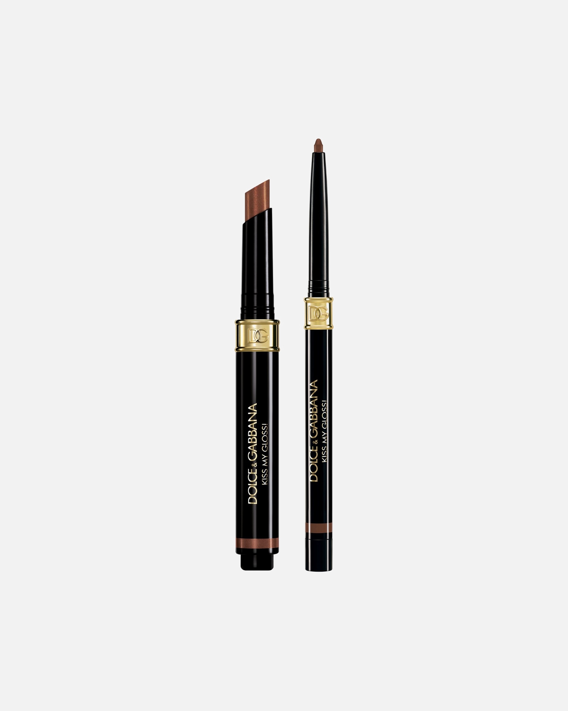 Ajakrúzs - Dolce&Gabbana Kiss My Gloss! 4D Gloss Stick & Lip Liner Duo 03 CHAT