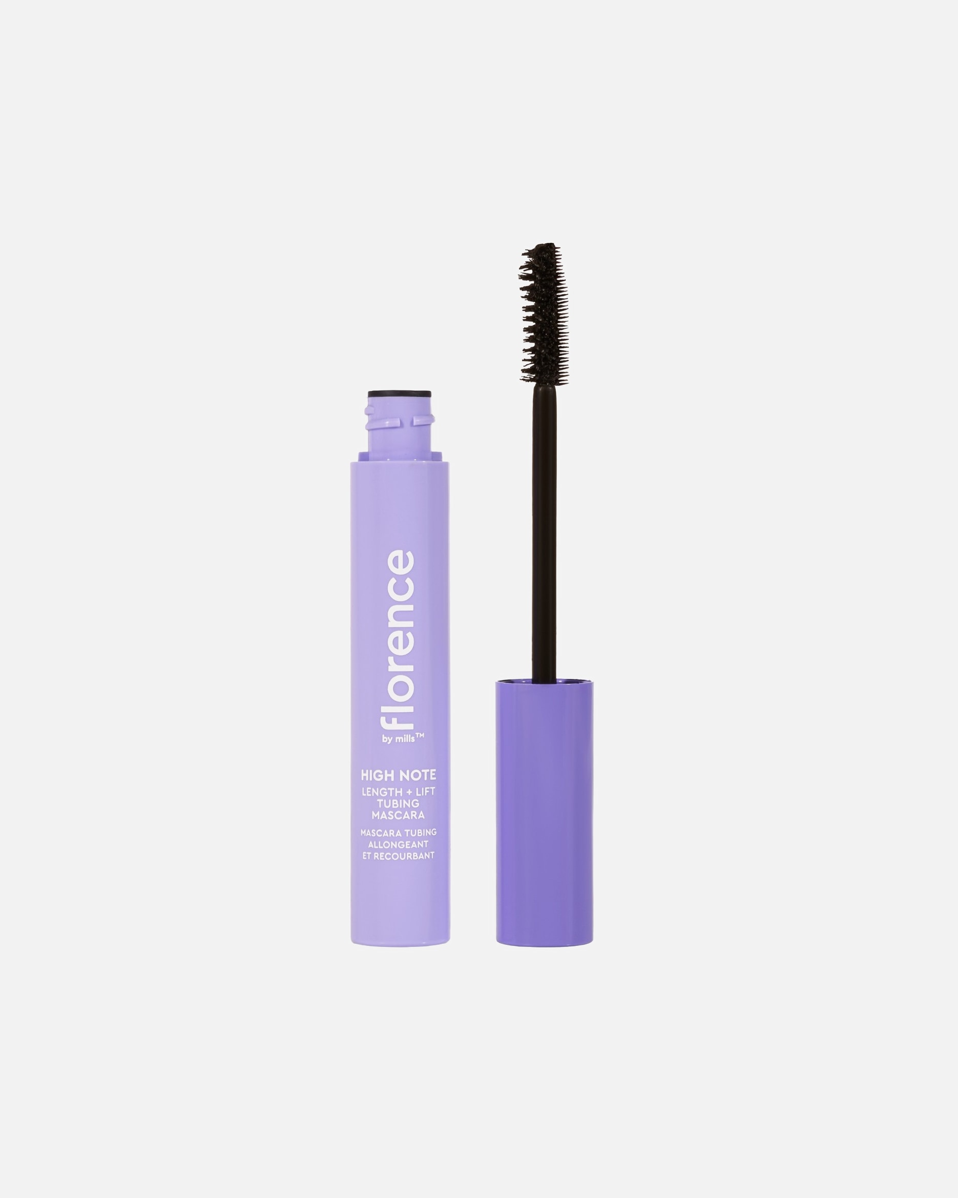 Szempillaspirál - Nő Florence By Mills HIGH NOTE LENGTH + LIFT TUBING MASCARA BLACK