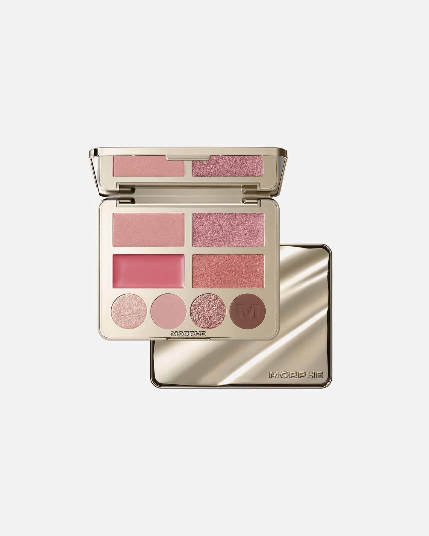Szemhéjpúder - Morphe Holiday Collection HOLIDAY 2026 SKY'S THE LIMIT FACE & EYE PALETTE 17 g