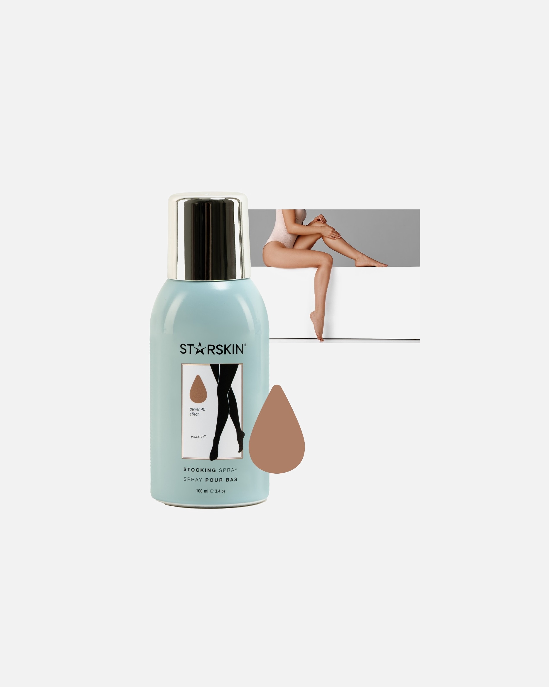 Lábspray - Nő STARSKIN ® Stocking Spray 50