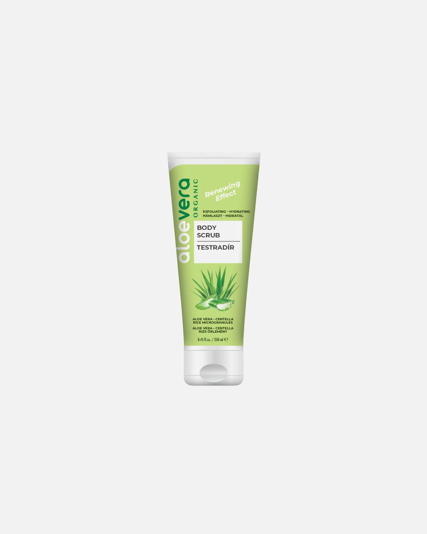 Testradír - Aloe Vera Organic Default Brand Line Bőrmegújító testradír 250 ml