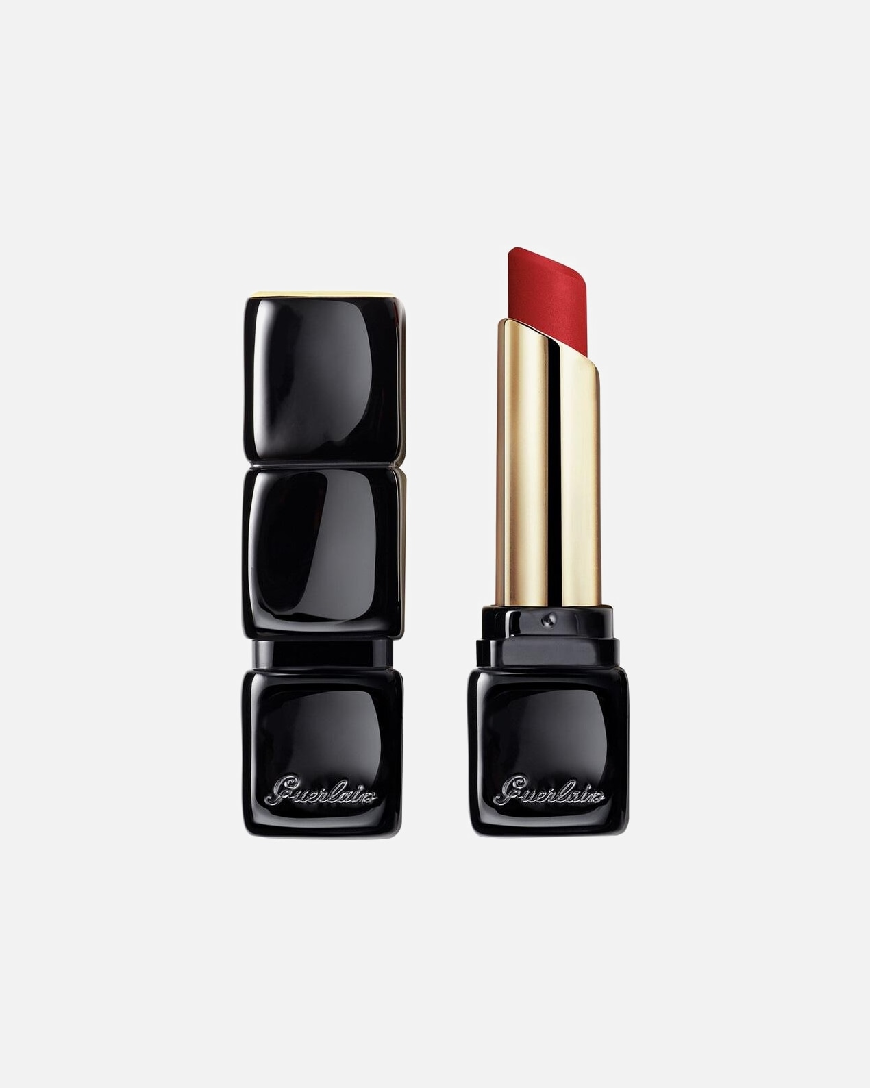 Rúzs - Guerlain Kisskiss Tender Matte 910 Wanted Red