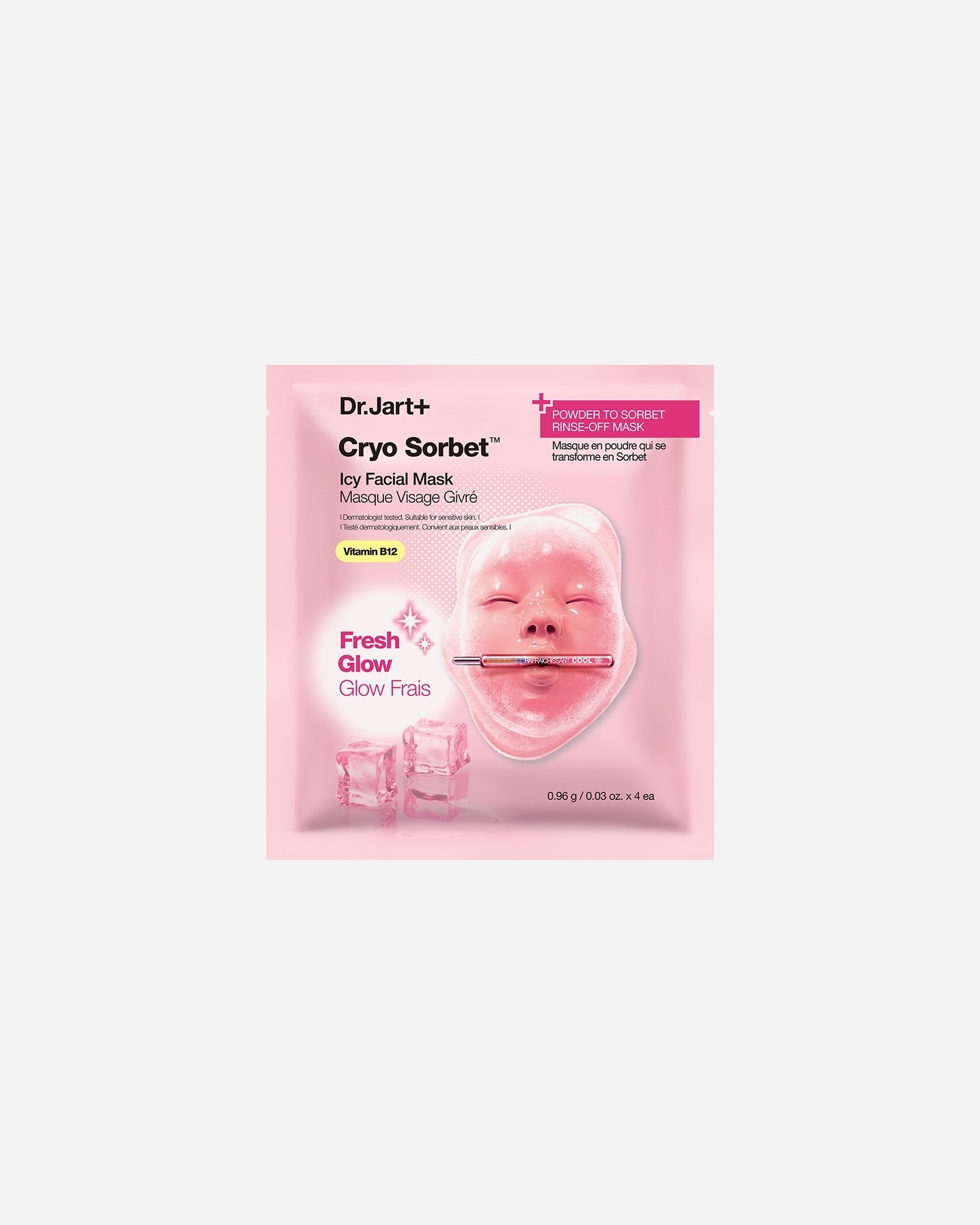 Hidratáló maszk - Dr. Jart+ Cryo Rubber Cryo Sorbet Icy Facial Mask 3,06 g