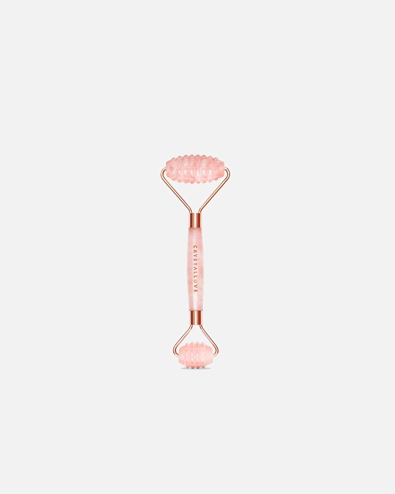 Arcmasszírozó készülék - Crystallove 3D Rose Quartz Roller rose quartz