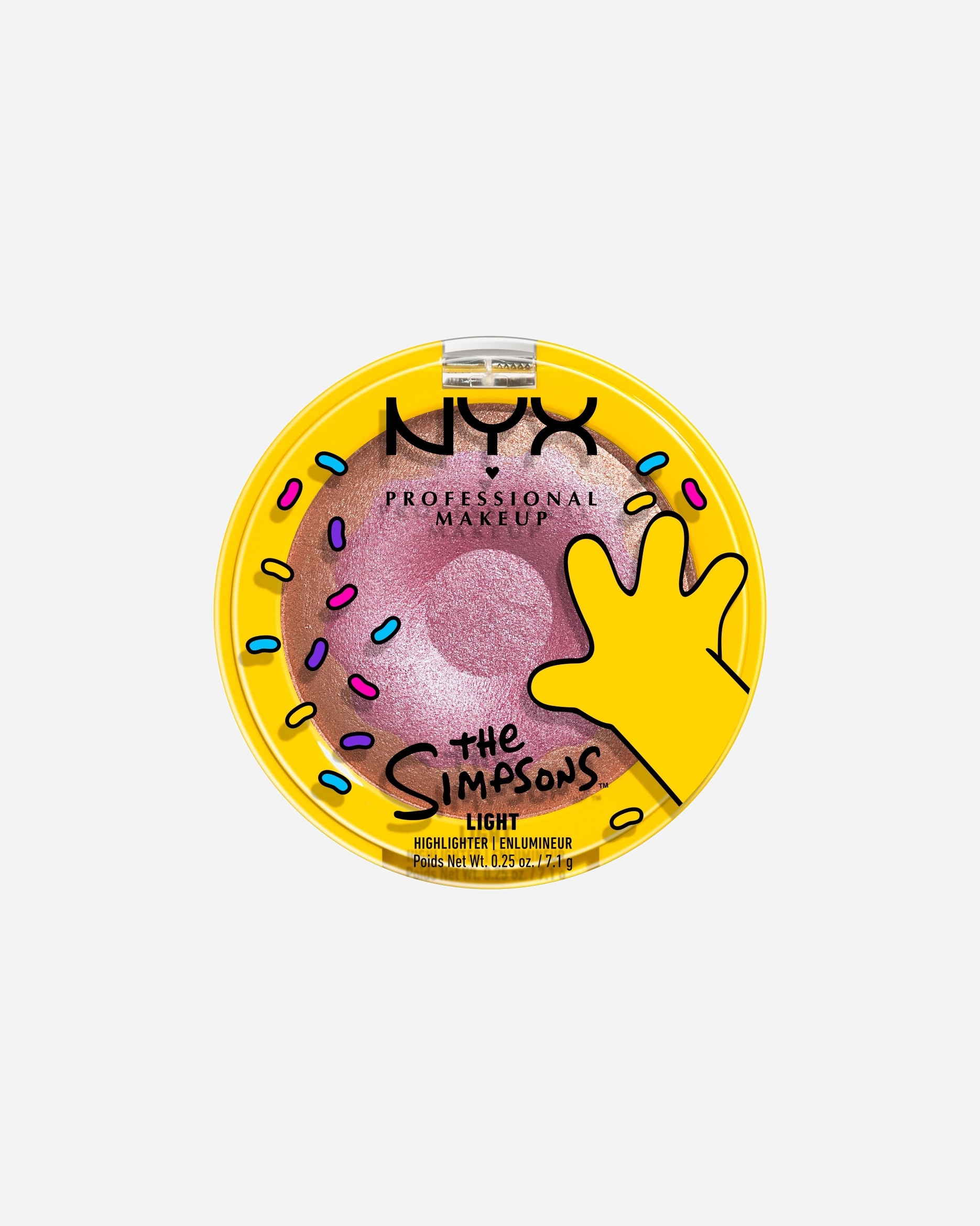 Highlighter - NYX Professional Makeup SIMPSONS Donut Highlighter DONUT MIND IF I DO