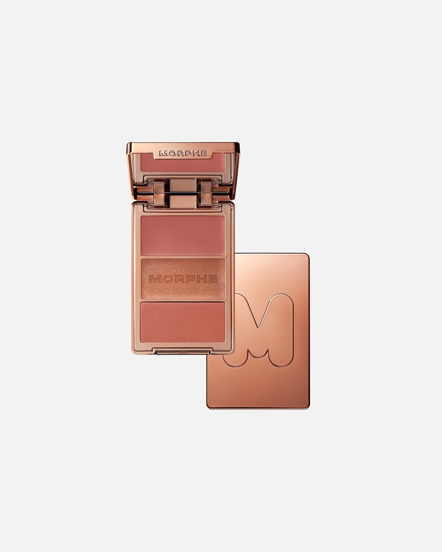 Pirosító - Morphe CHEEK THRILLS MULTI-FINISH FACE TRIO - YACHT DAY YACHT DAY