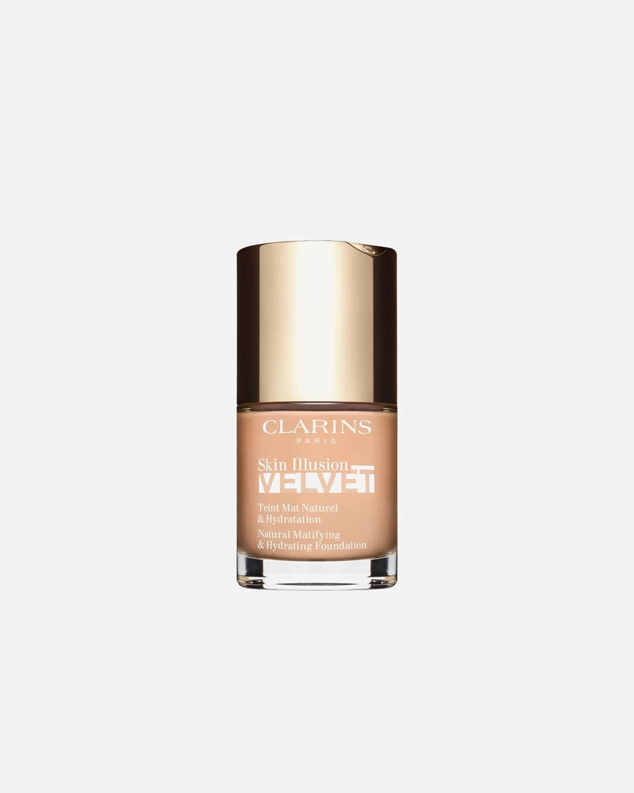 Alapozó - Clarins 0 Skin Illusion Velvet Foundation 102.5C-Porcelain
