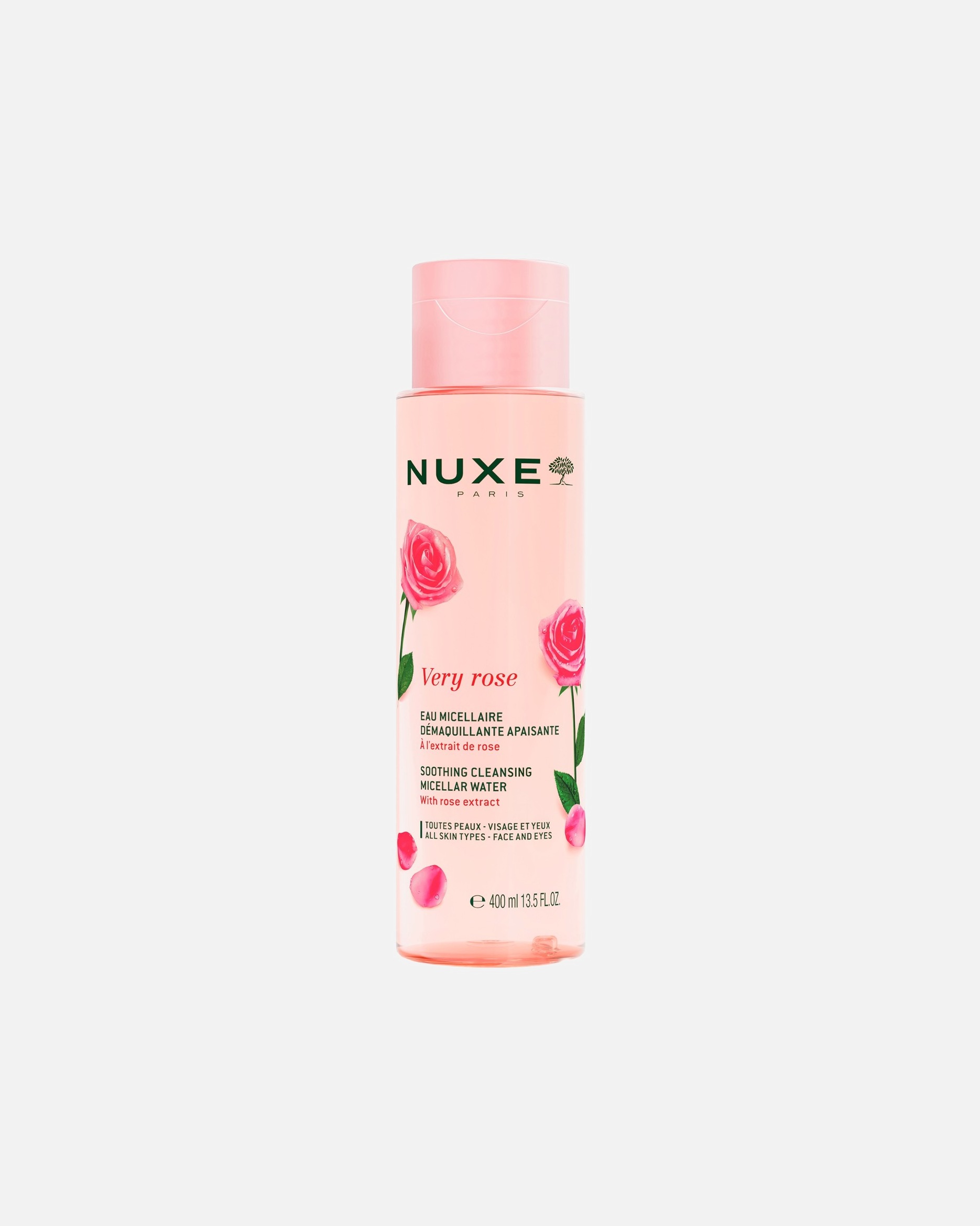 Micellás víz - Nő NUXE Very Rose Nyugtató Arctisztító Micellás Víz 400 ml