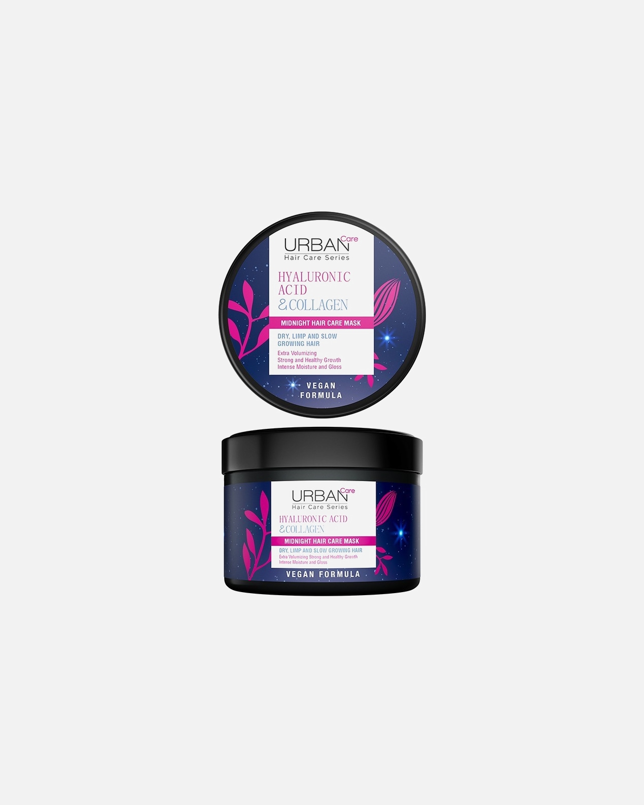 Hajpakolás - URBAN CARE Hajápolás Hyaluronic Acid&Collagen Night Hajmaszk 230 ml